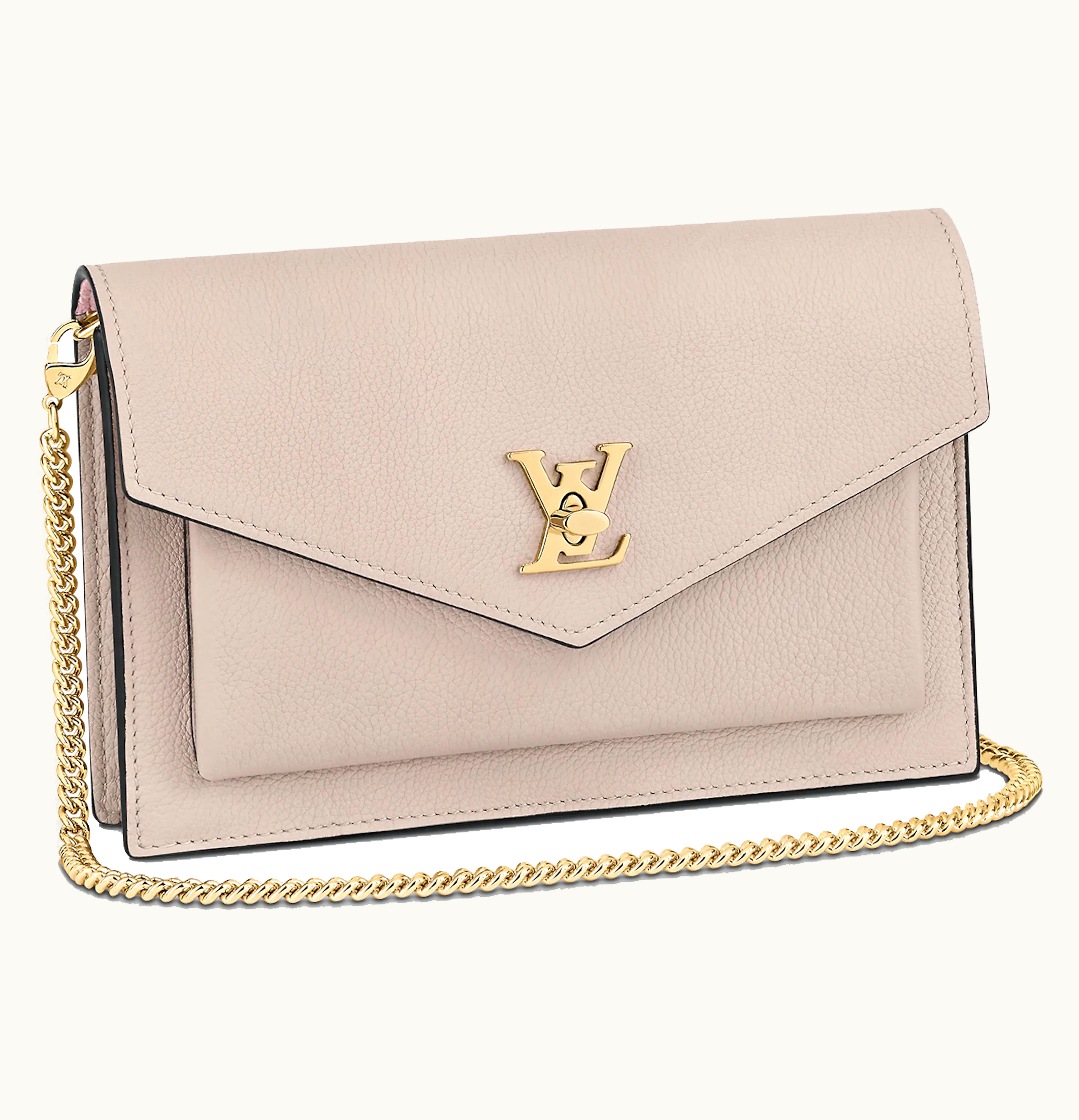 Louis Vuitton Louis Vuitton MYLOCKME Chain Pochette Greige Beige