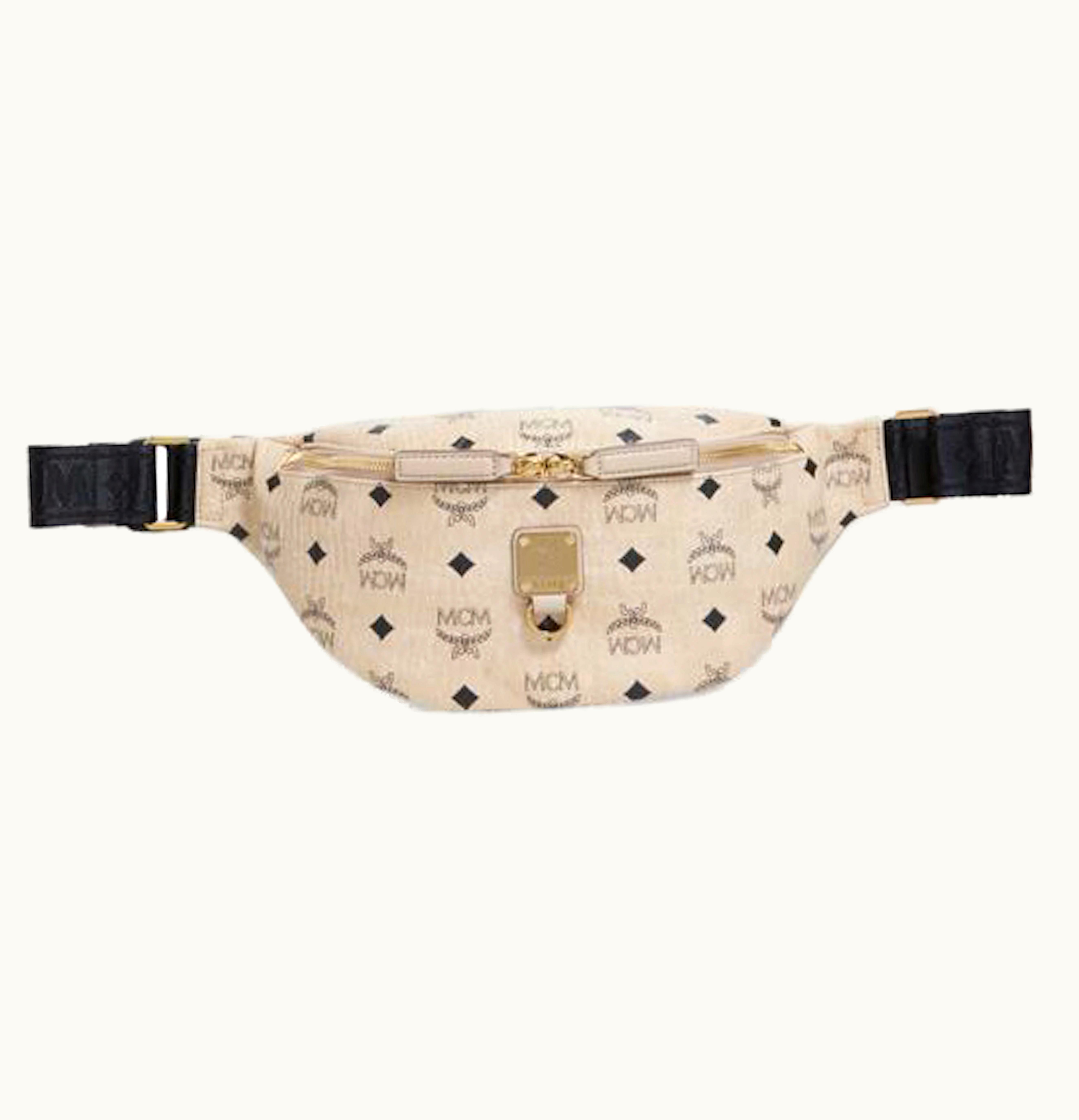 MCM MCM Fursten Crossbody Bag Visetos Small Beige