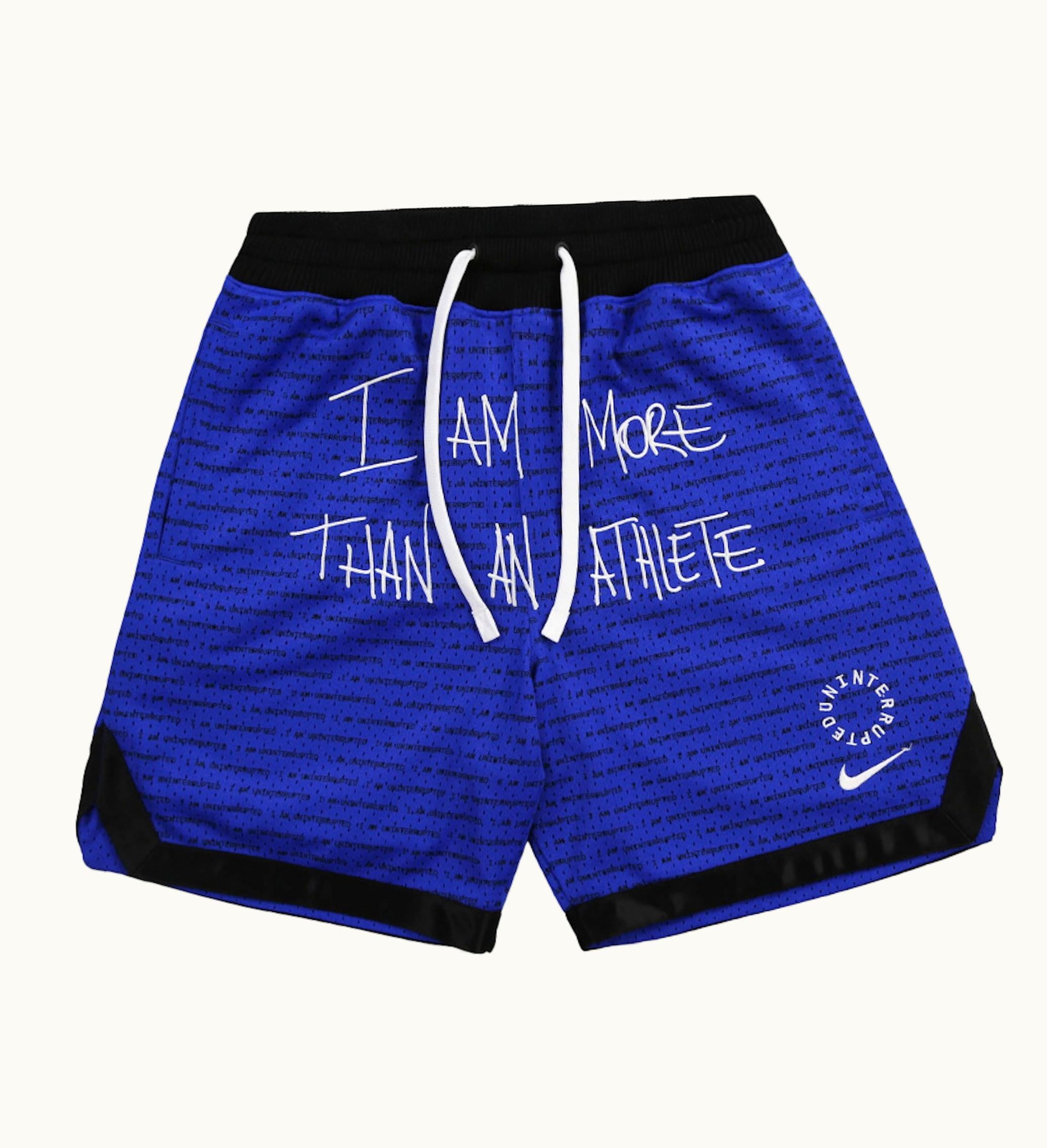 Nike Nike X Un Lebron James More Than An Athlete Shorts Asia Sizing Racer Blue Black