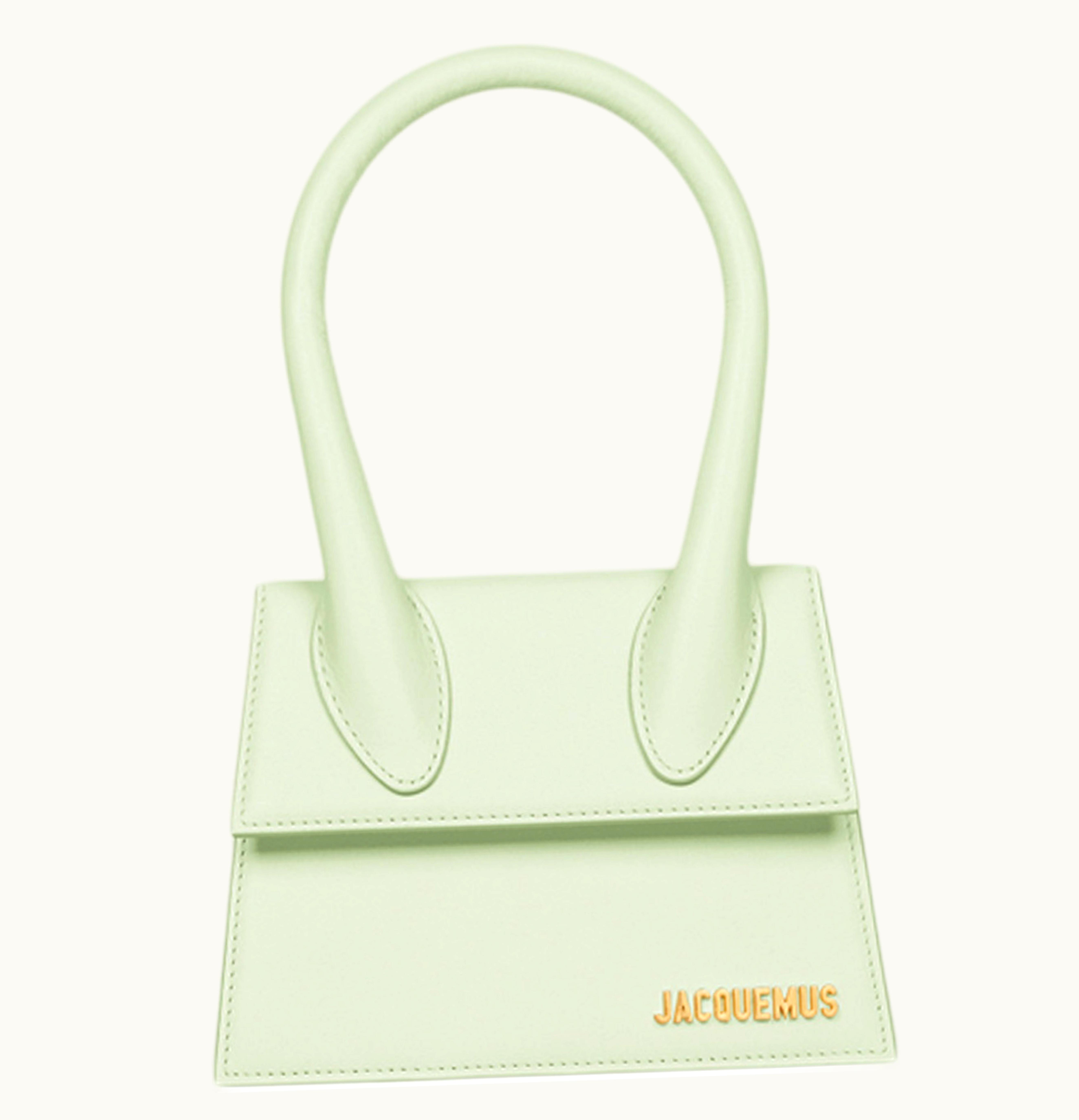 Jacquemus Jacquemus Le Chiquito Moyen Signature Handbag Light Green