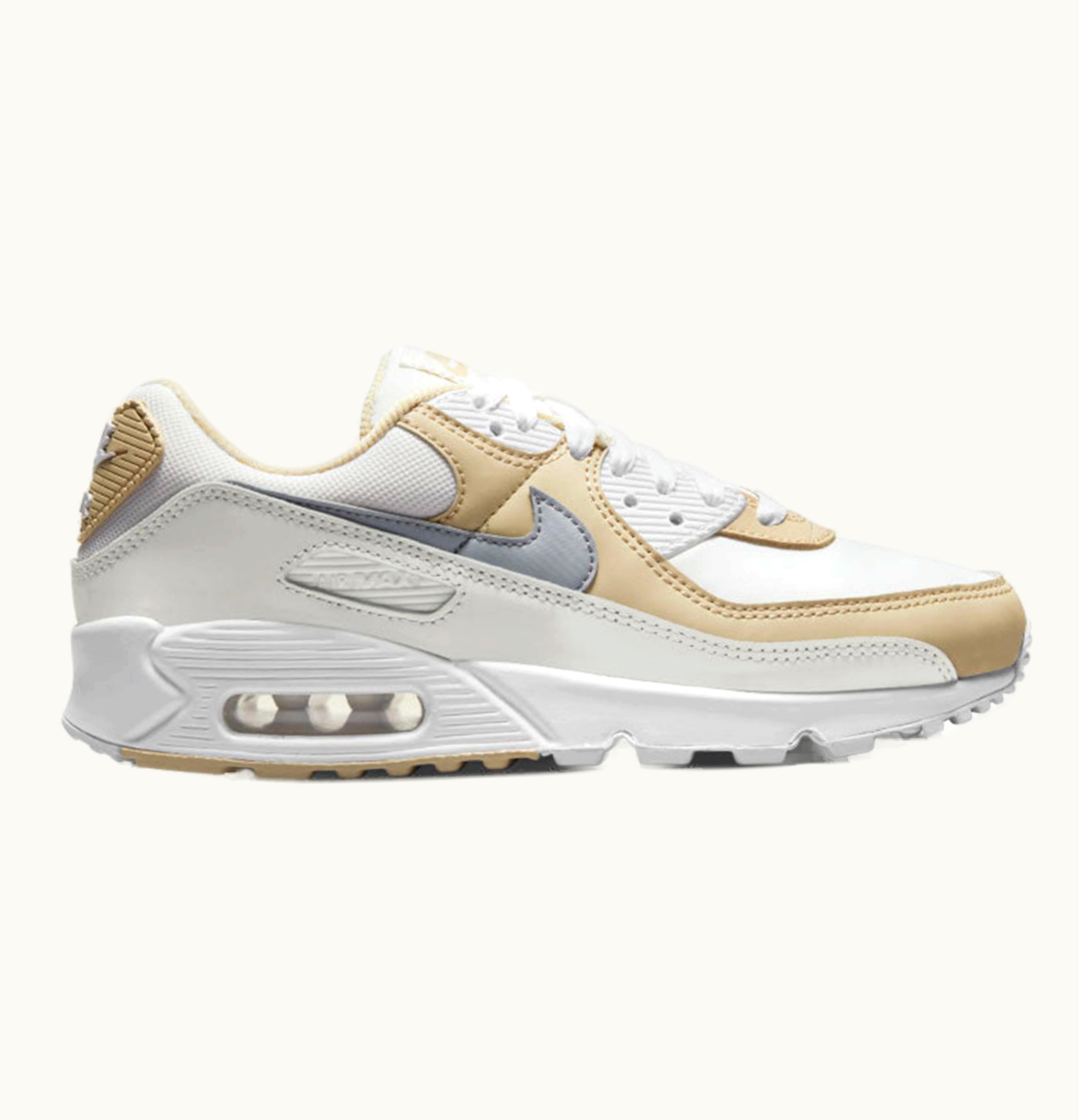Nike Nike Air Max 90 Summit White Wolf Grey Rattan White W