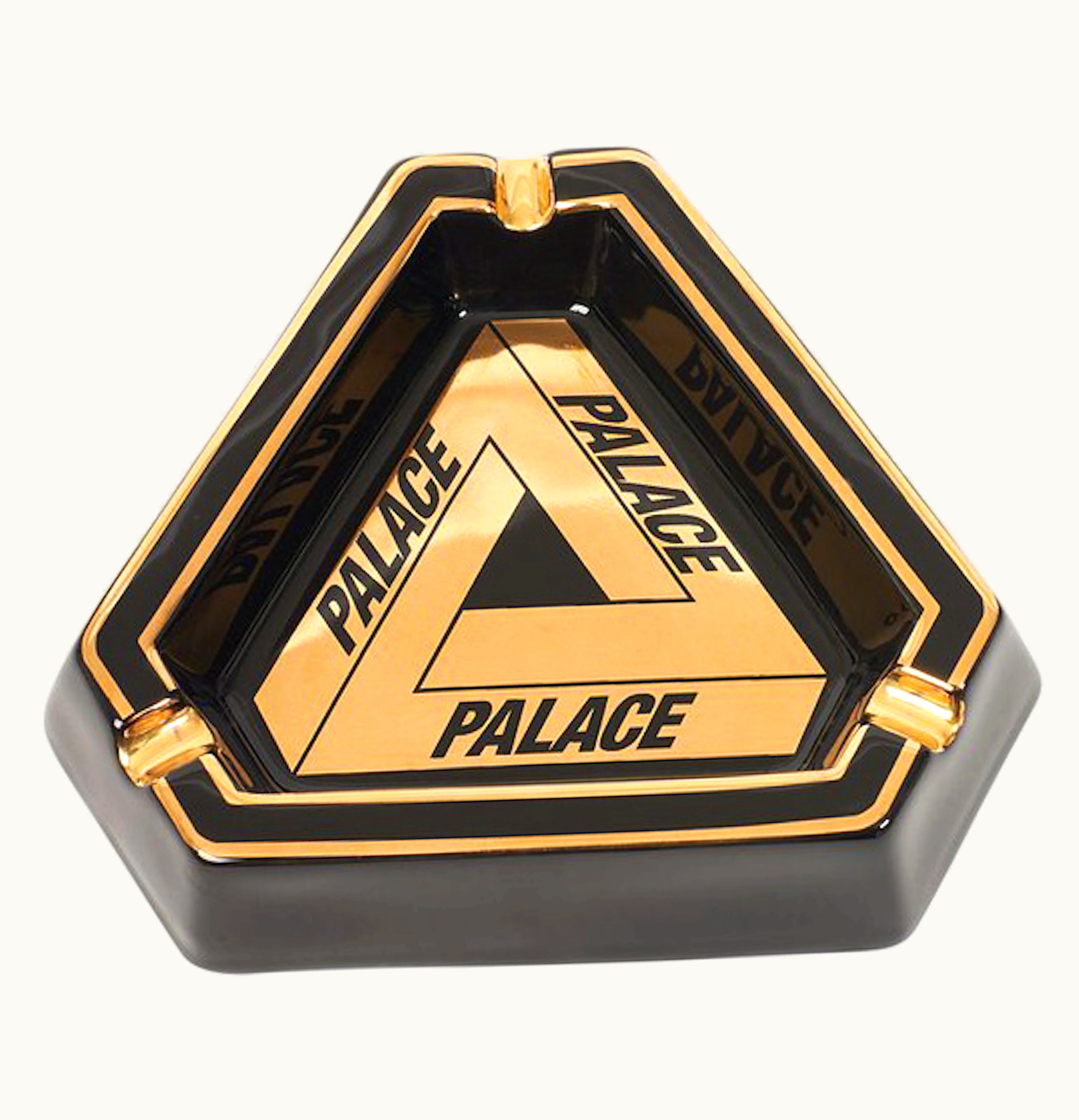 Palace Palace Tri Ferg Ashtray Black Gold