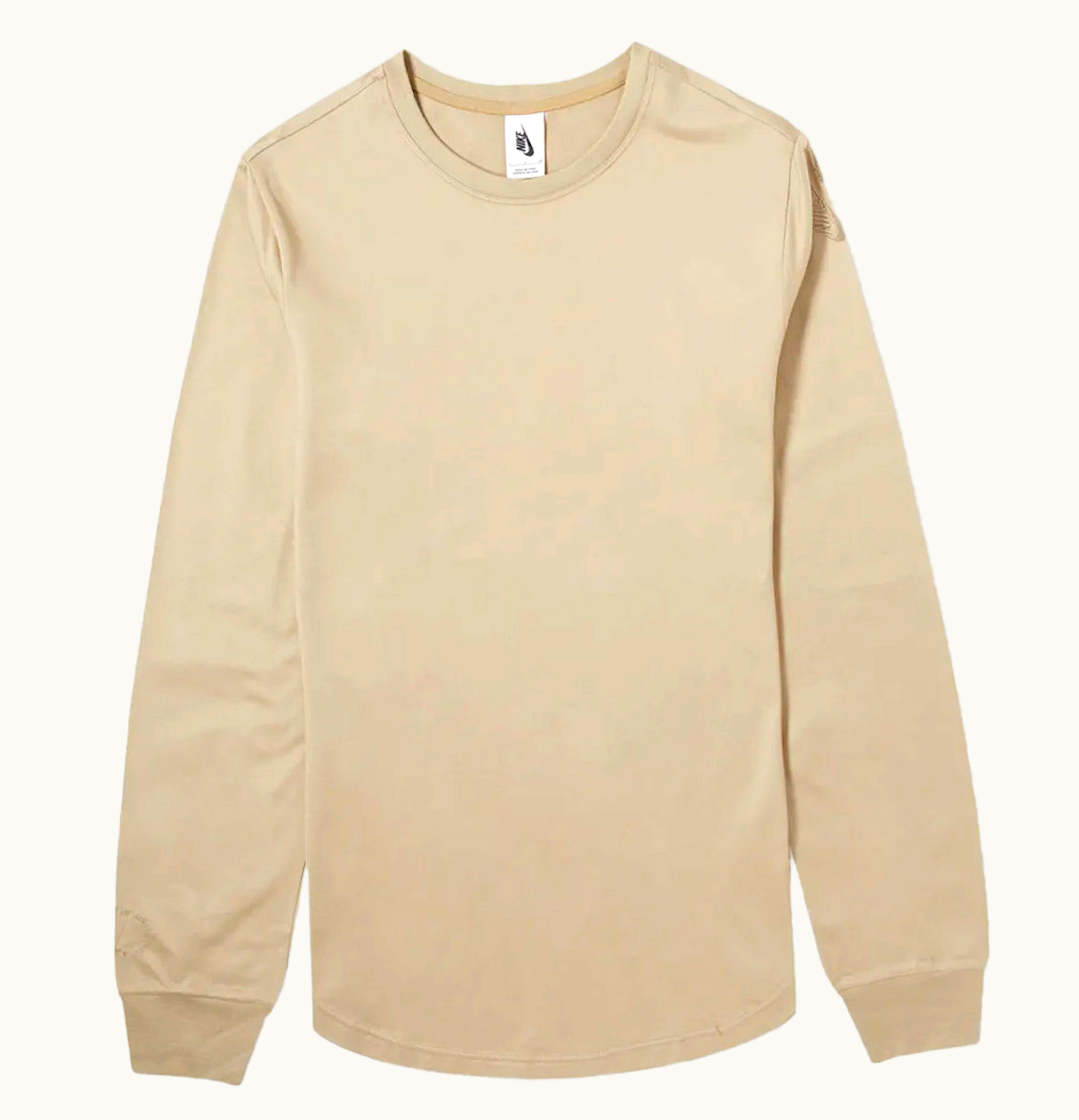 Nike Nike X John Elliott Lebron James Ls T Shirt Tan