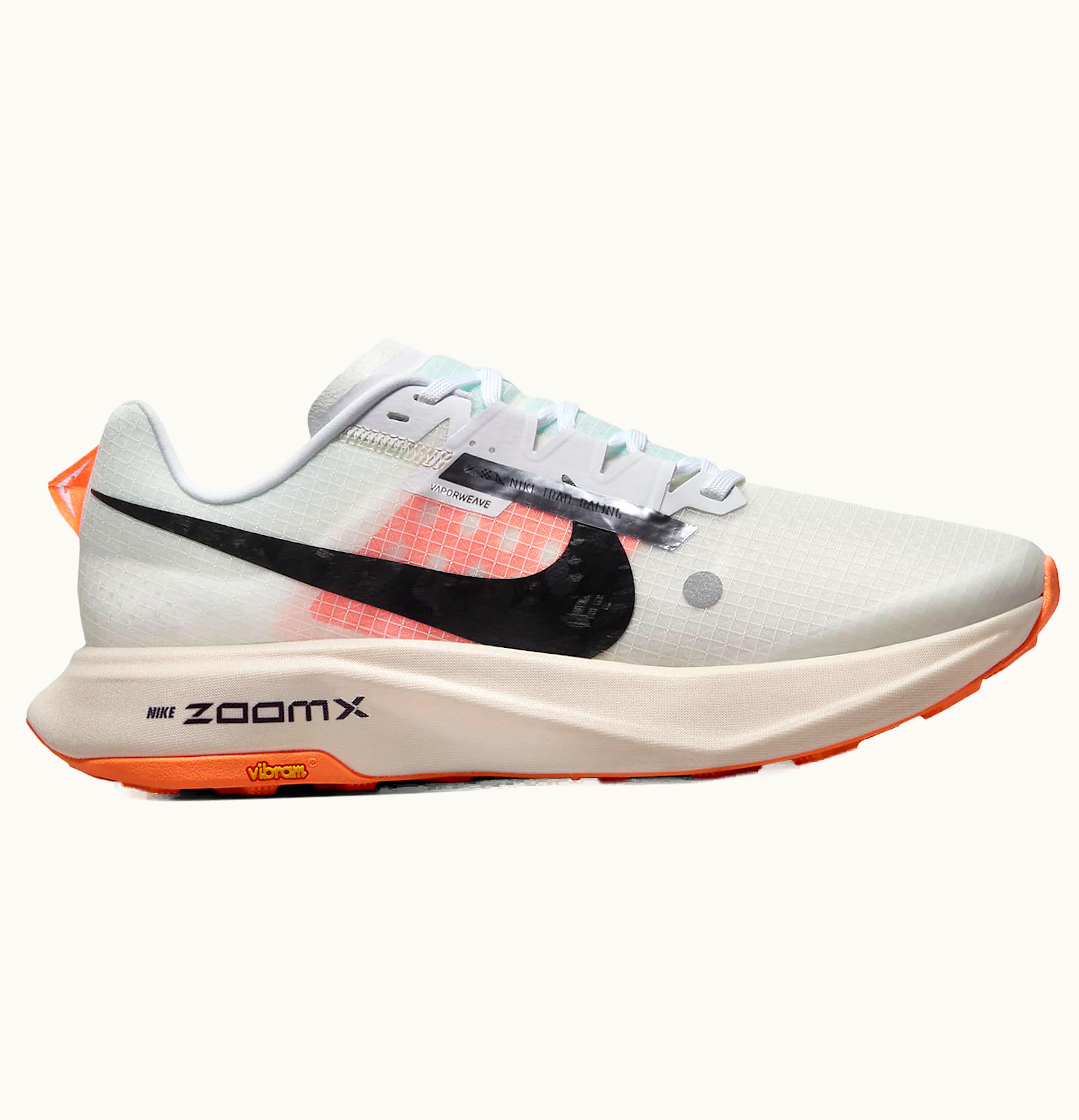Nike Nike Zoomx Ultrafly Trail Prototype Pale Ivory Total Orange Womens