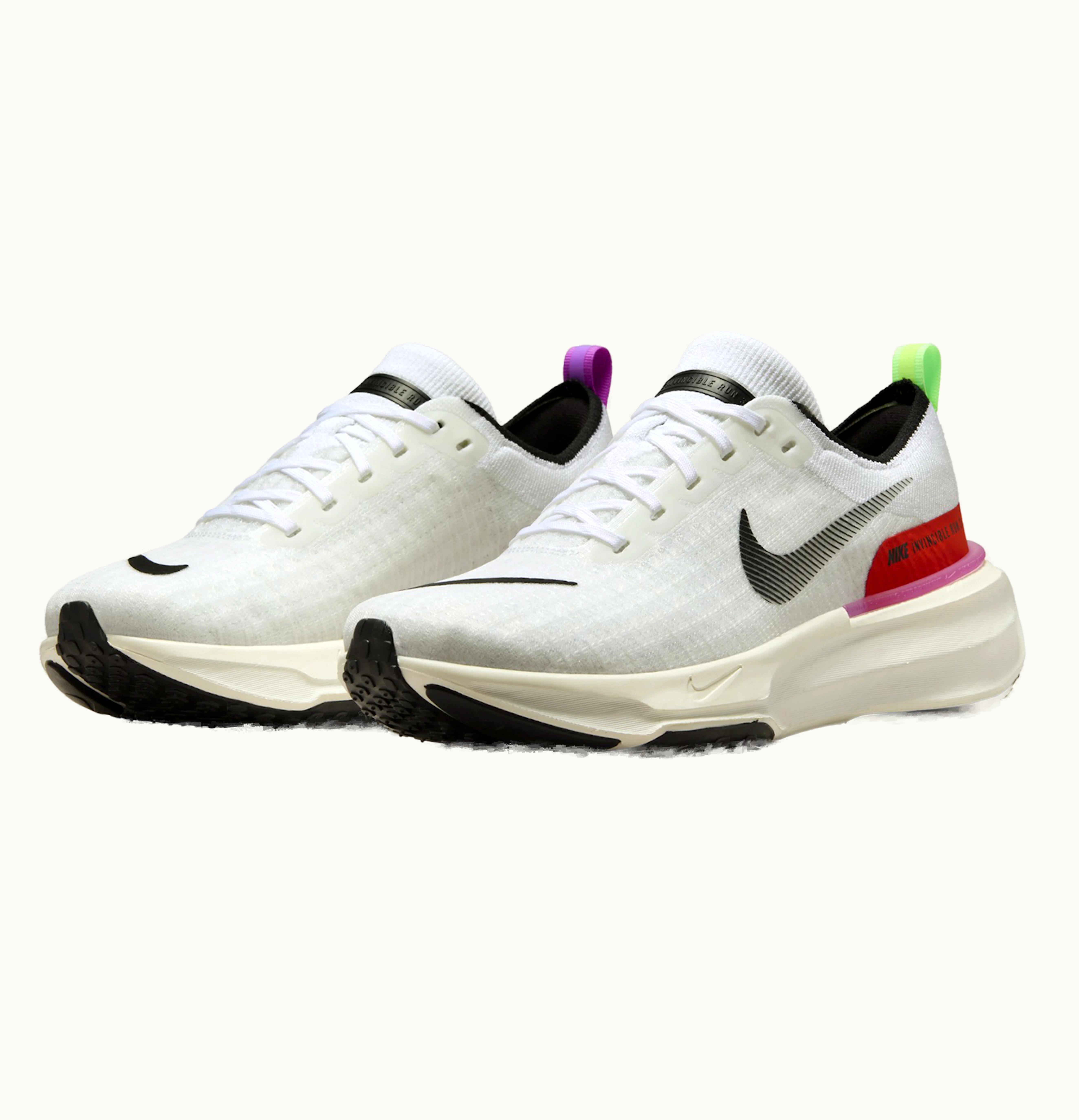 Nike Nike Invincible Run 3 SE White Black Picante Red Lime Blast