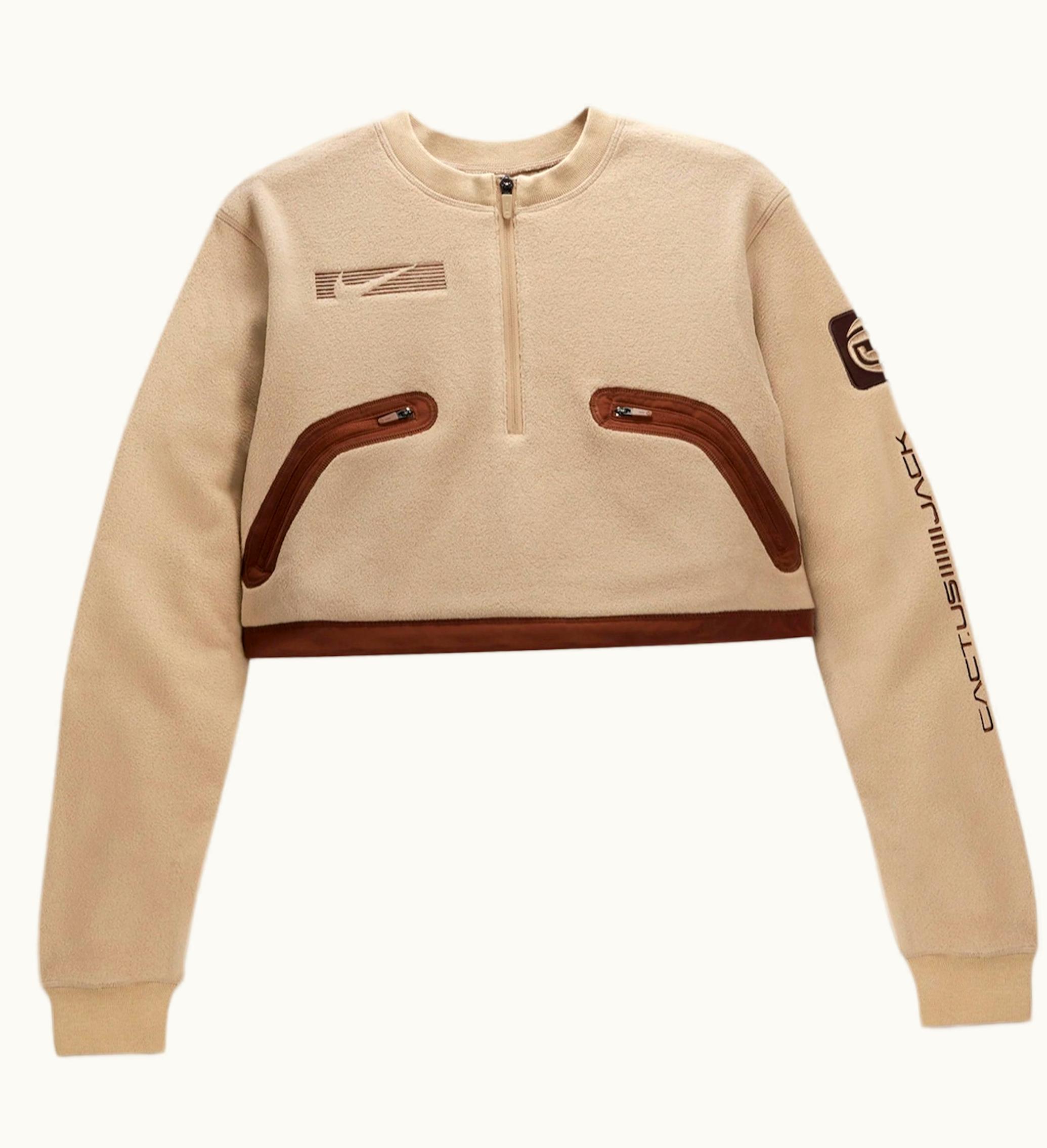 Travis Scott Travis Scott Cactus Corp X Nike W Nrg Bh Po Crew Asia Sizing Cream