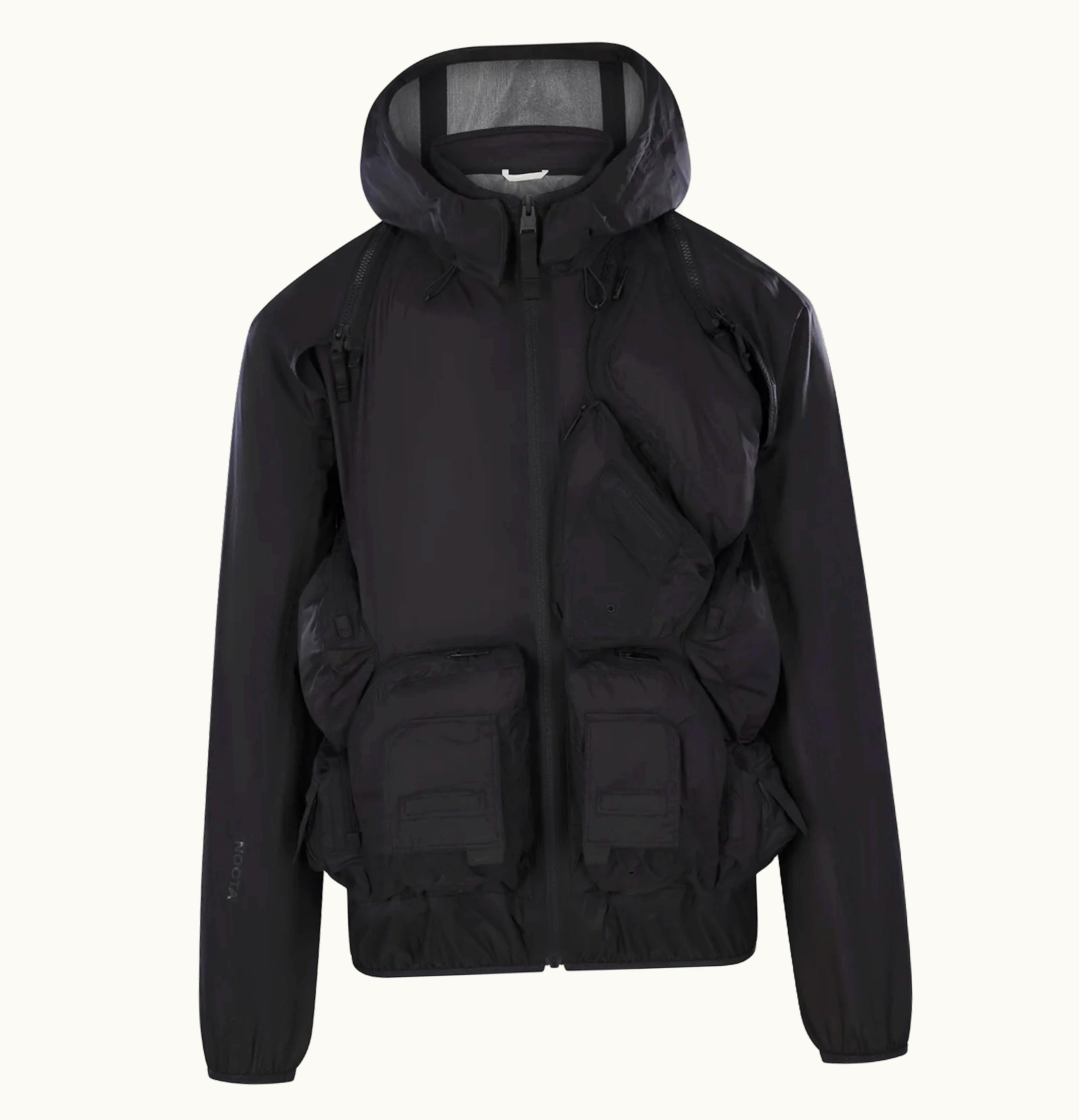 Nike Nike X NOCTA Deep Pockets Nylon Tech Jacket Black