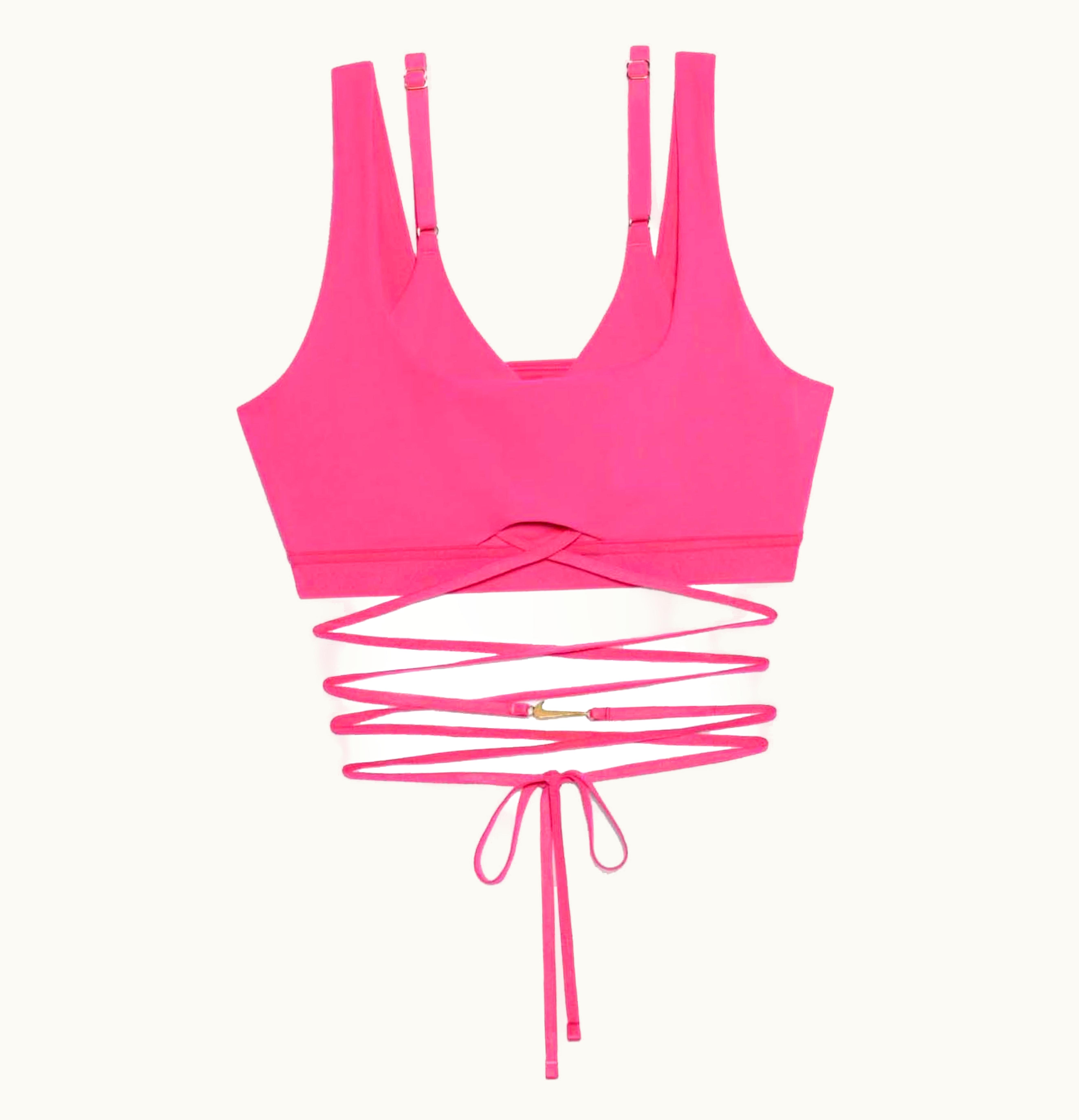 Jacquemus Jacquemus X Nike La Brassiere Dark Pink