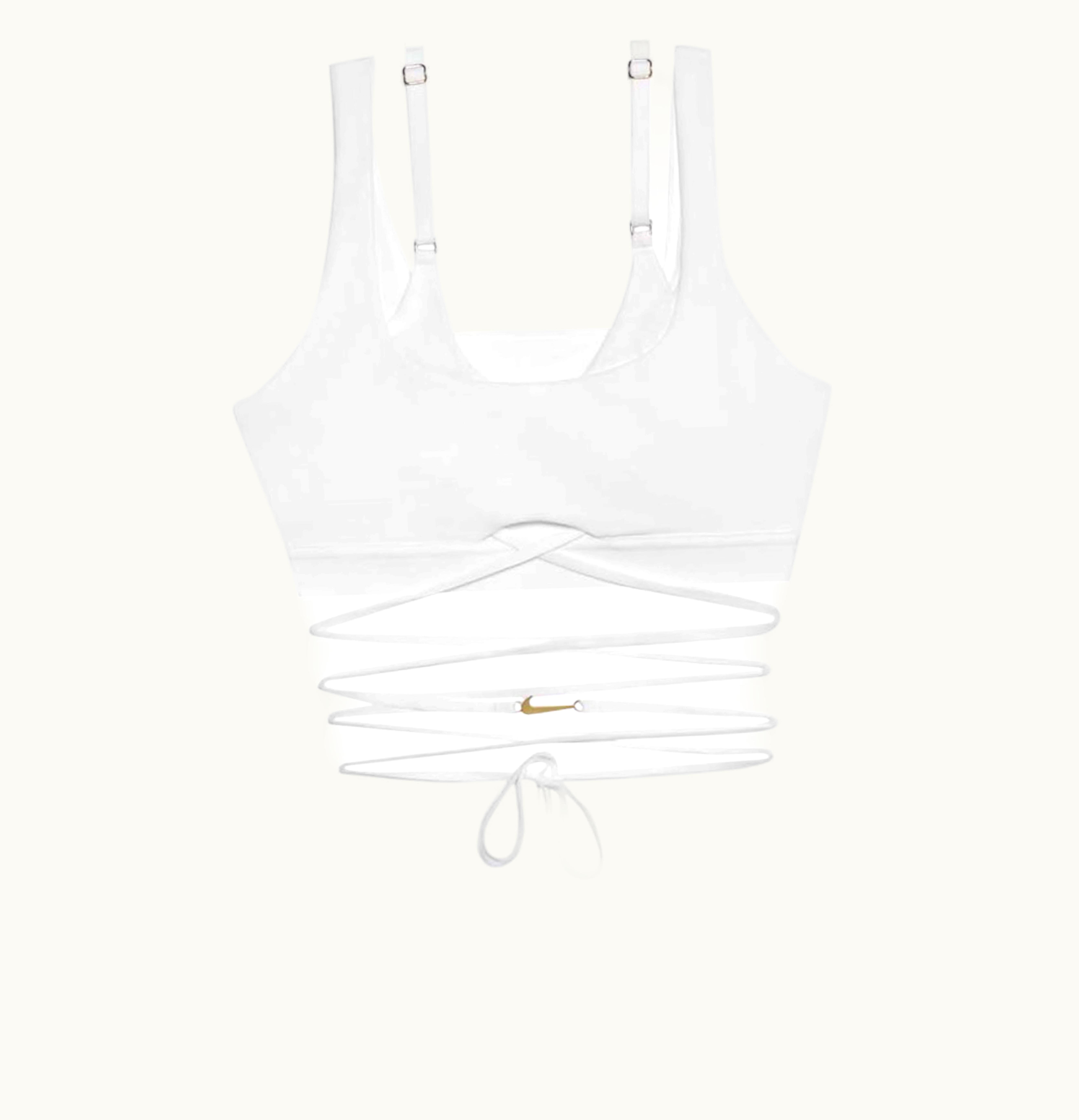 Jacquemus Jacquemus X Nike La Brassiere White