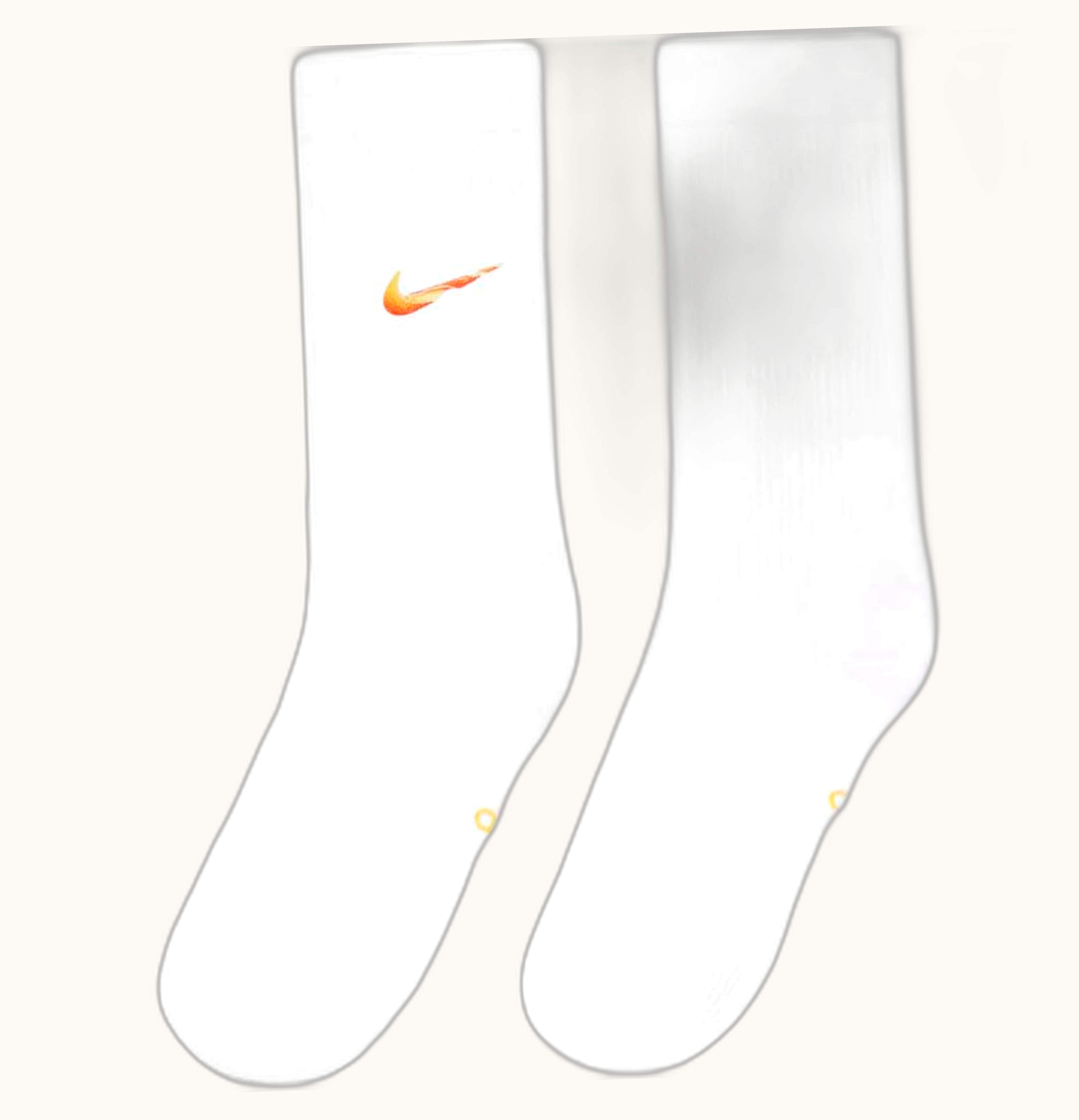 Jacquemus Jacquemus X Nike Les Chaussettes White