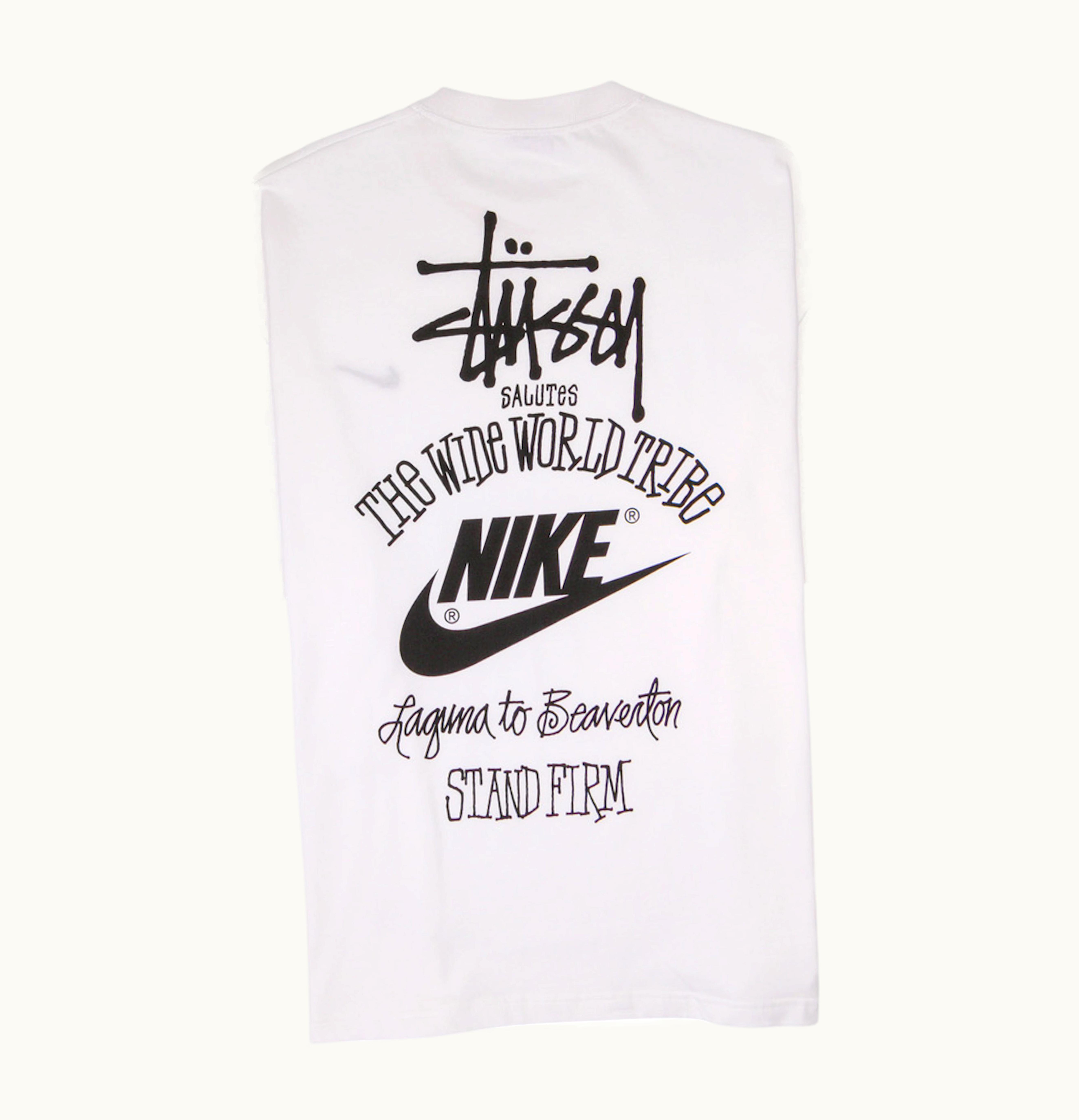 Nike Nike X Stussy The Wide World Tribe T Shirt White
