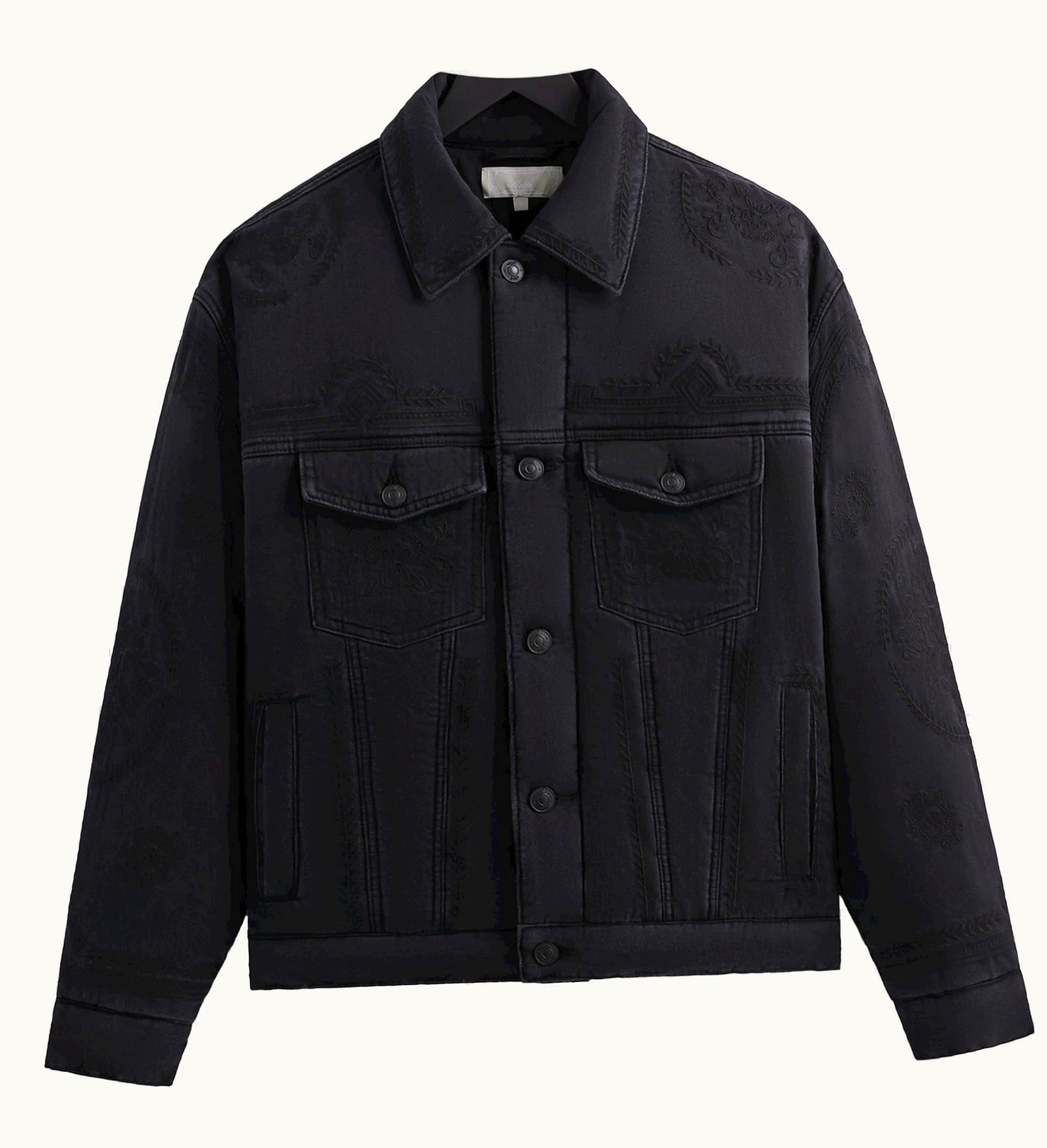 Kith Kith Puffed Jase Denim Jacket Black