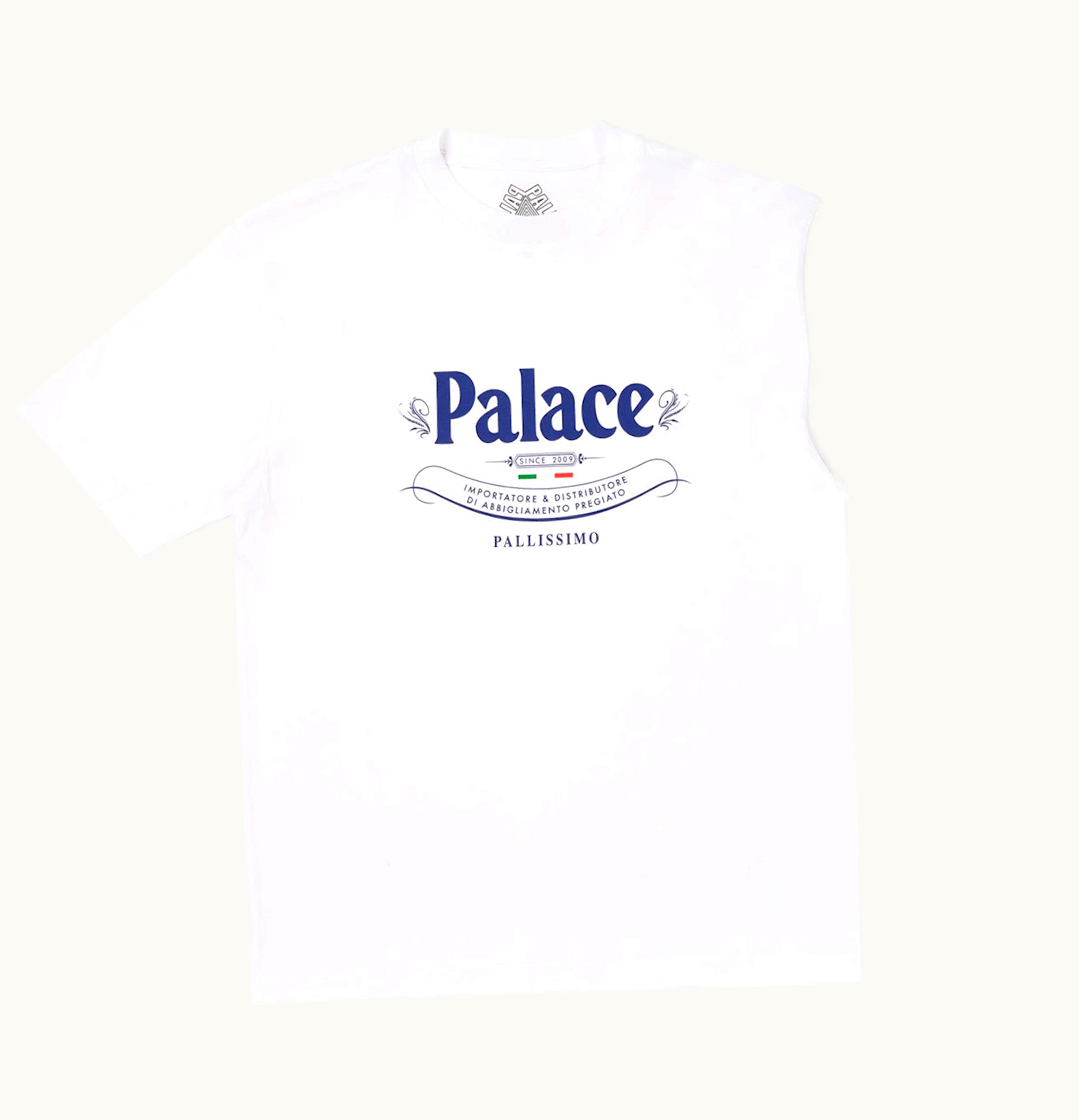 Palace Palace Pallissimo T Shirt White