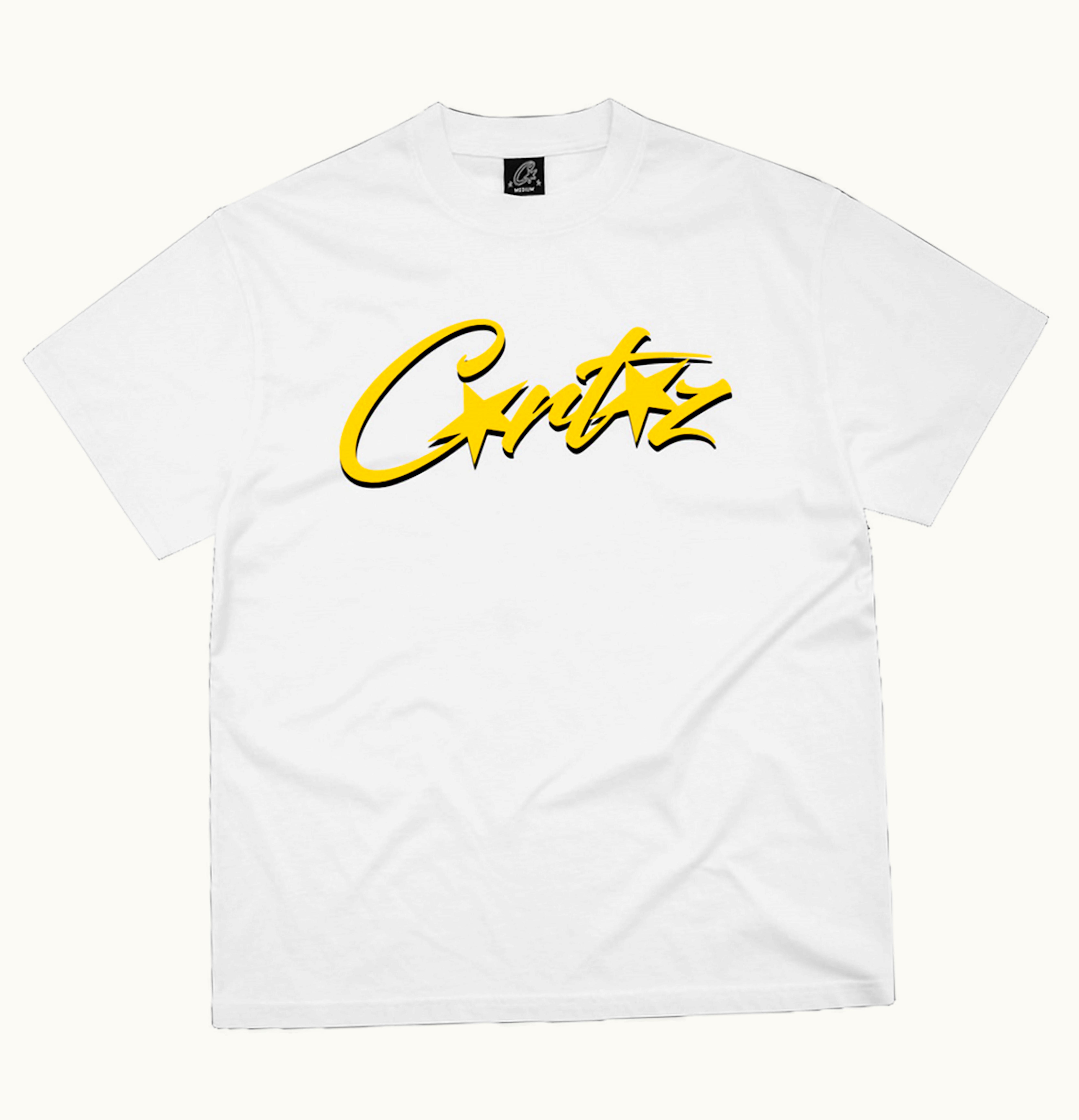 Corteiz Corteiz OG Allstarz Tee White Yellow