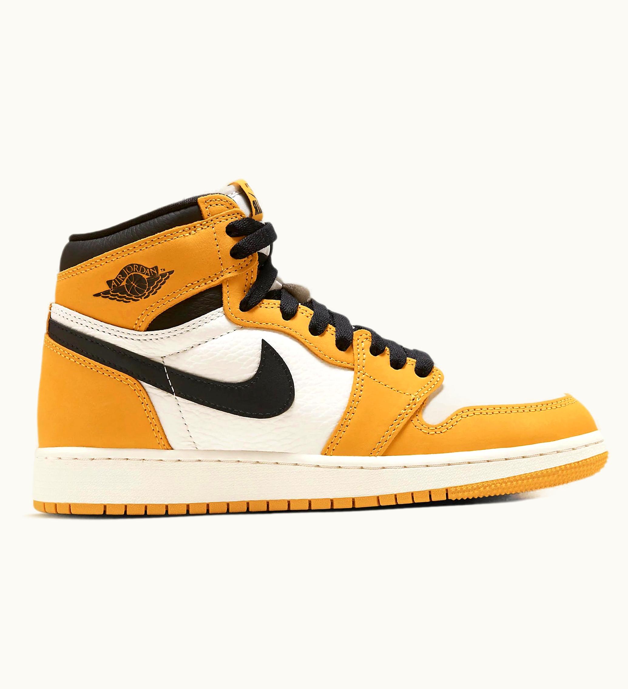 Jordan Air Jordan 1 Retro High OG Yellow Ochre Gs