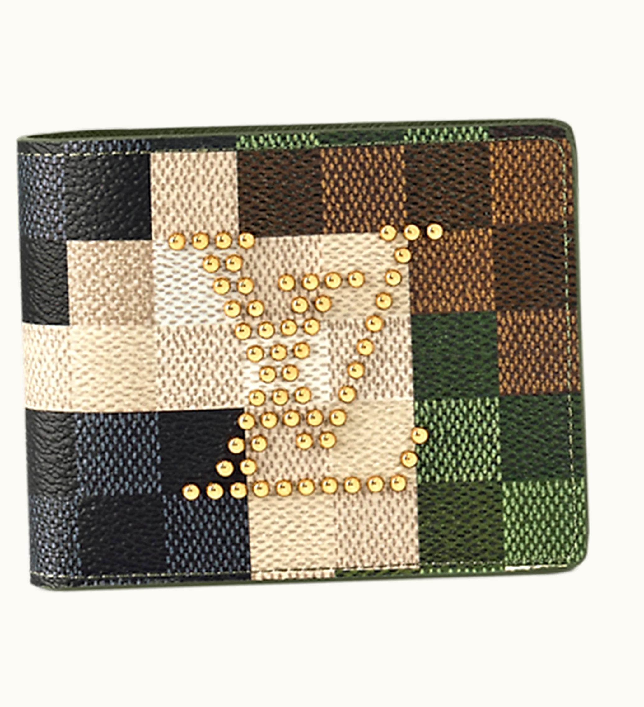 Louis Vuitton Louis Vuitton Slender Wallet Damoflage Green Damoflage Damier