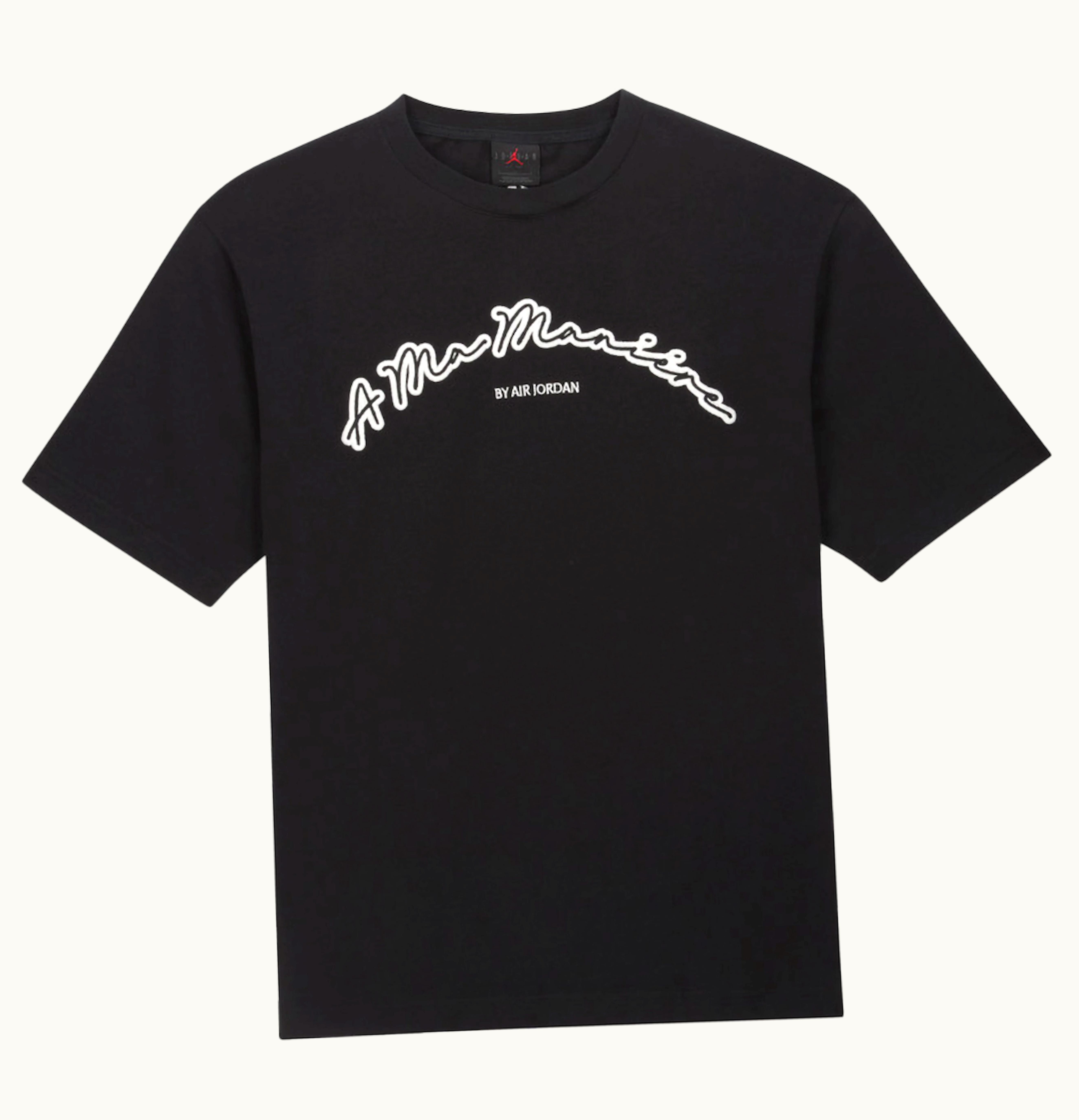 Jordan X A Ma Maniere T Shirt Black