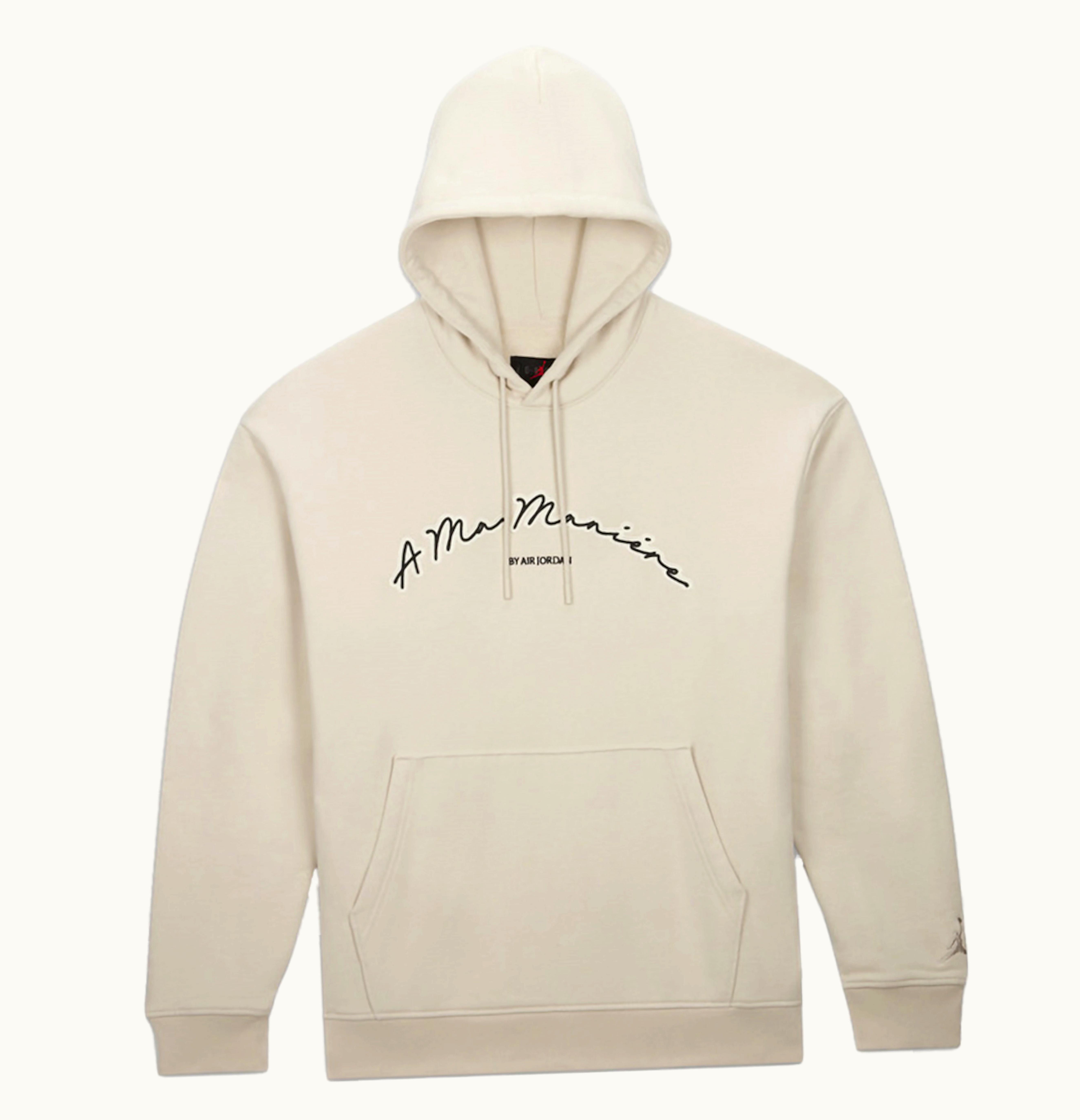 Jordan X A Ma Maniere Fleece Hoodie Asia Sizing Light Brown