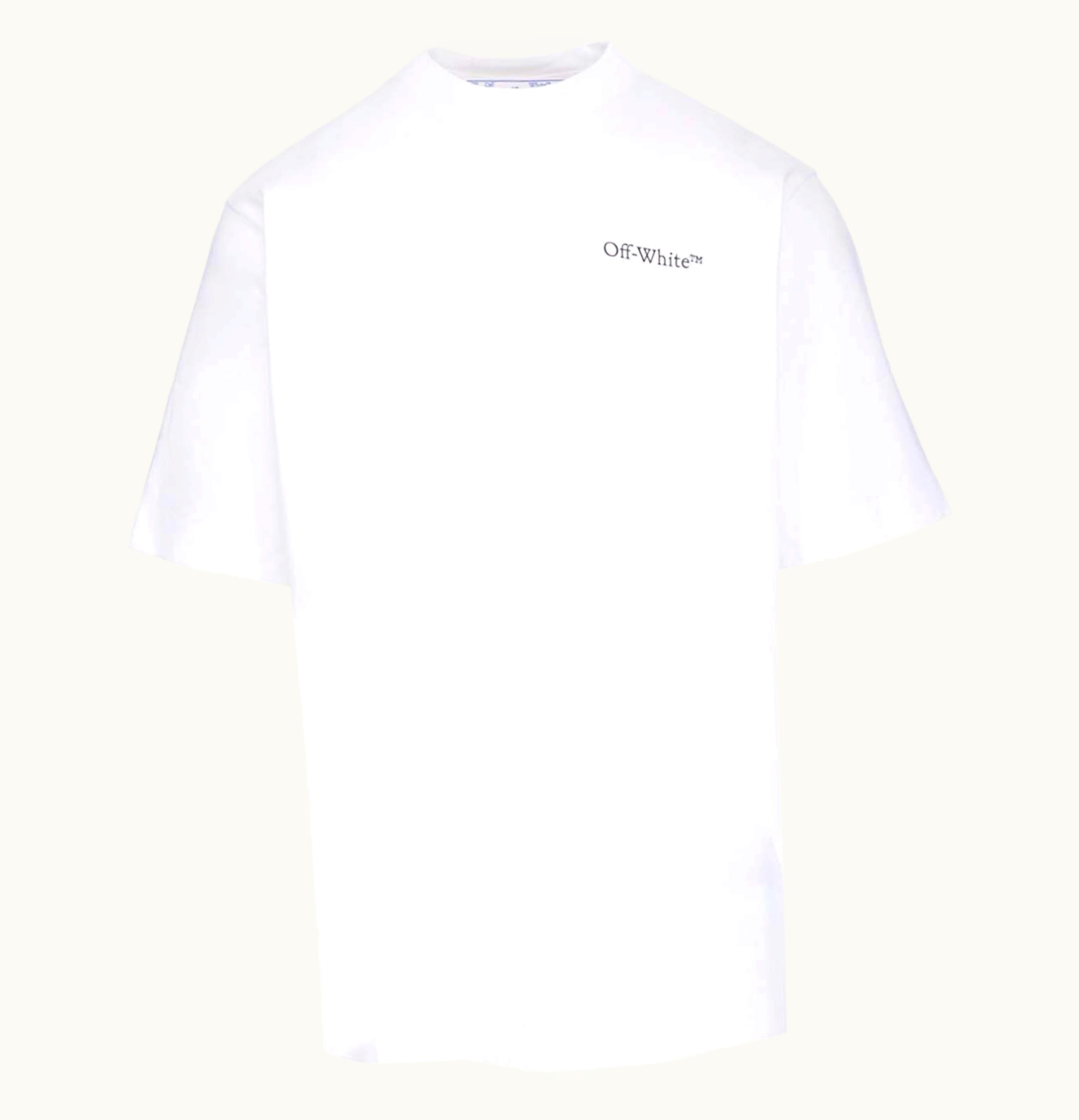 OFF-WHITE OFF WHITE Caravaggio The Crowning With Thorns T Shirt White Multi