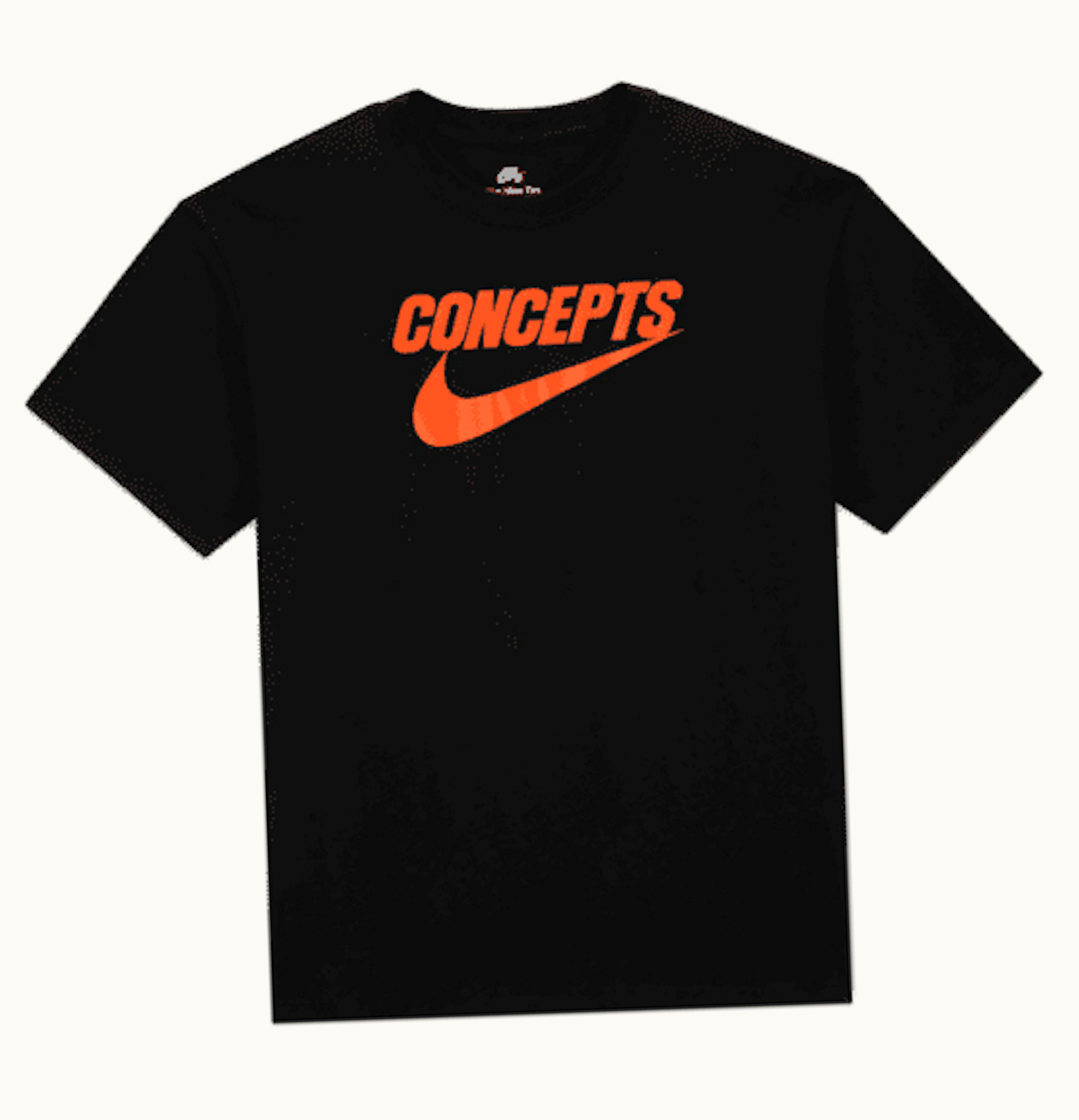 Nike Nike SB X Concepts T Shirt Black Orange