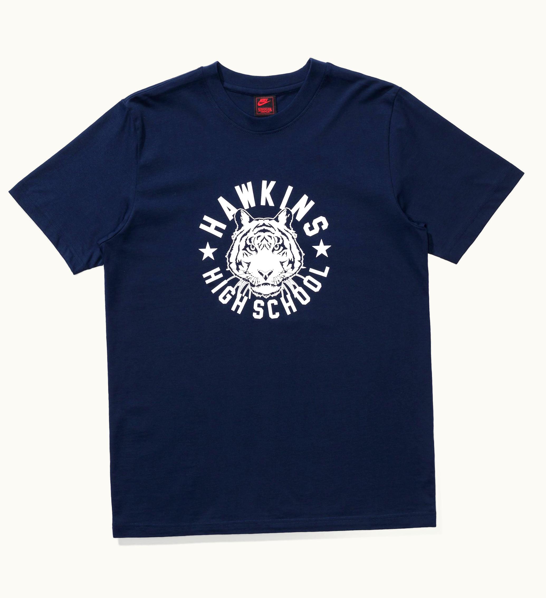 Nike Nike X Stranger Things Hawkins High Tee Navy