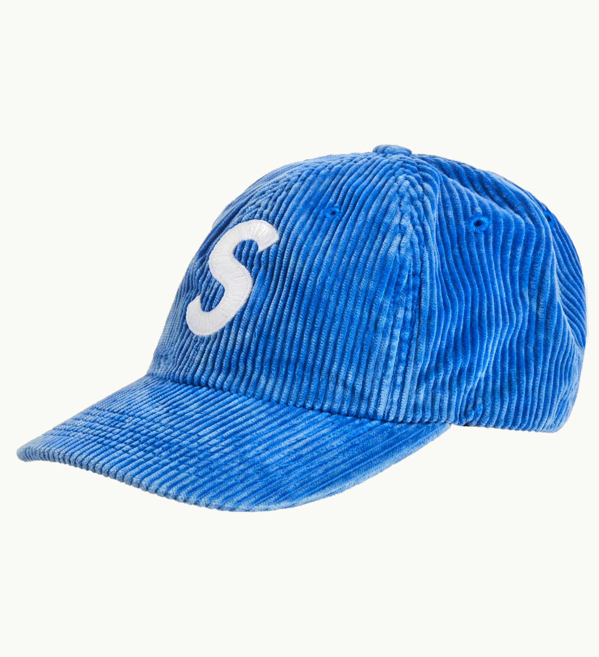 Supreme Supreme Corduroy S Logo 6 Panel FW23 Blue