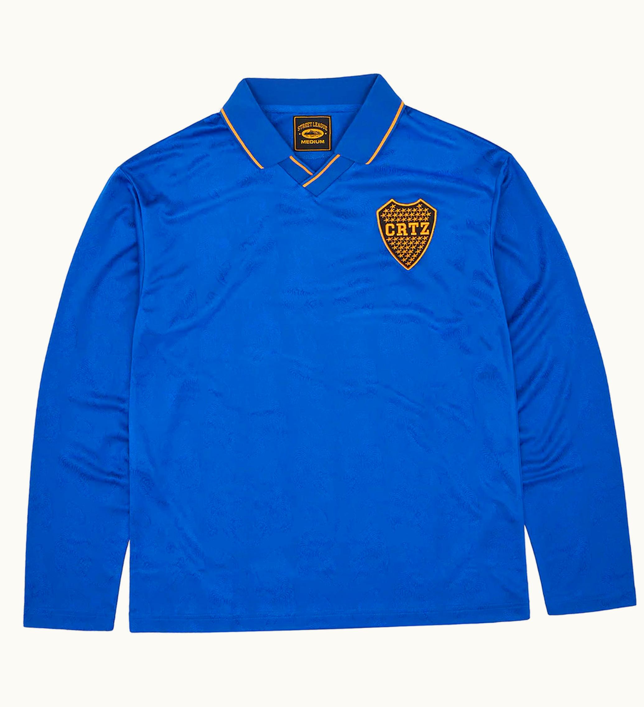 Corteiz Corteiz Boca Senior Jersey Royal Blue