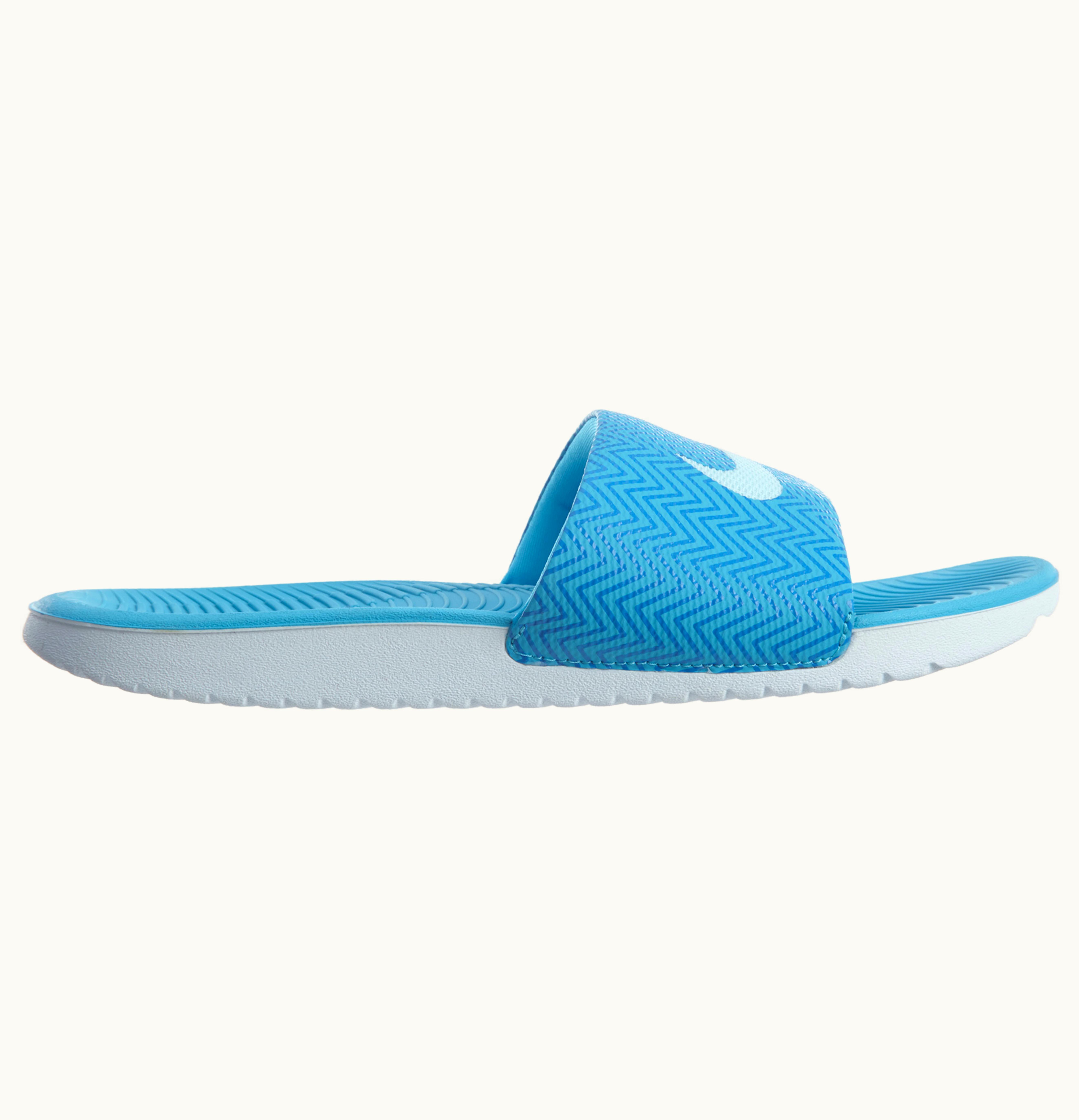 Nike Nike Kawa Slide Print Chlorine Blue Clacier Blue W