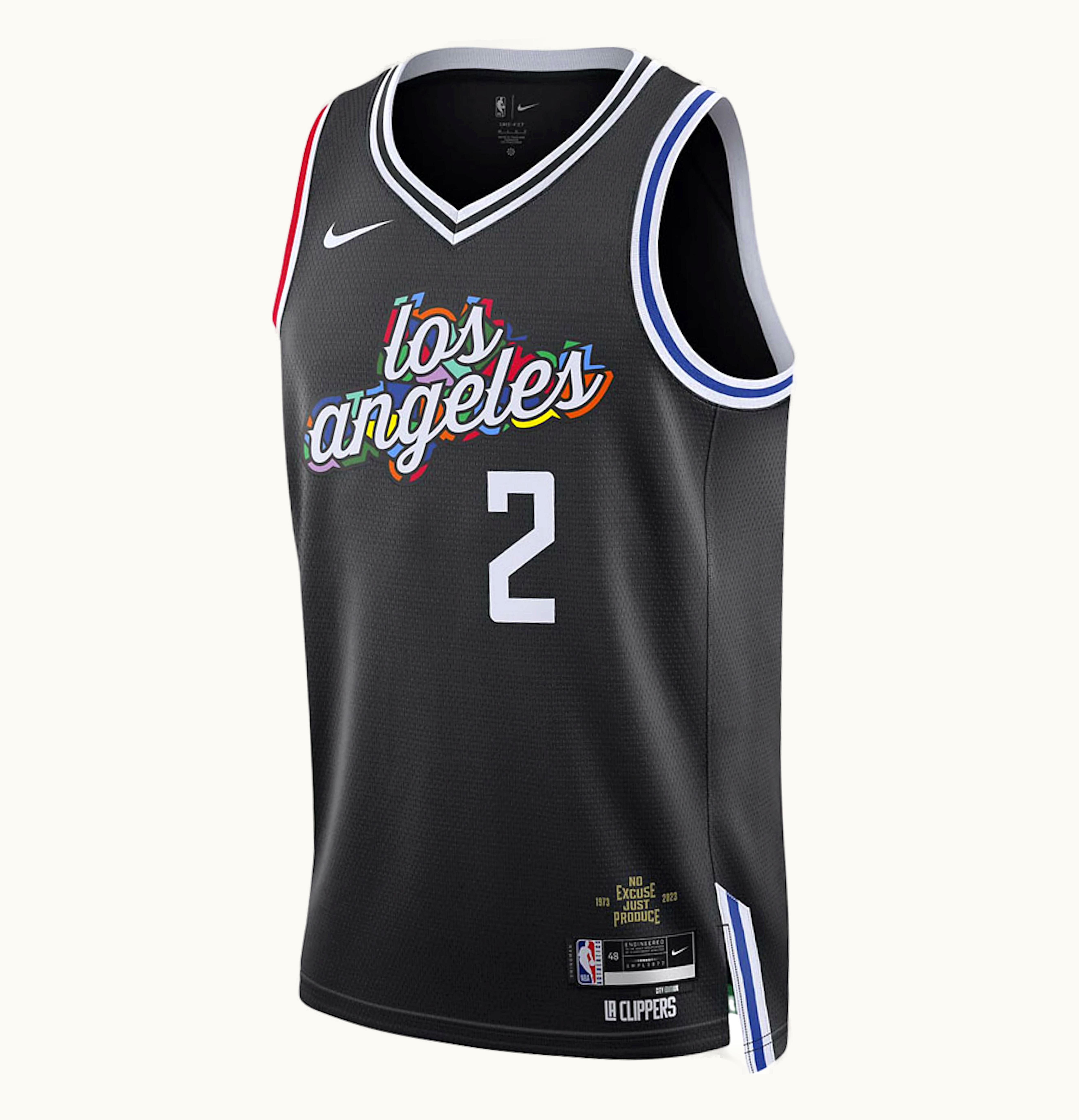 Nike Nike NBA La Clippers Kawhi Leonard Dri Fit Jersey Black