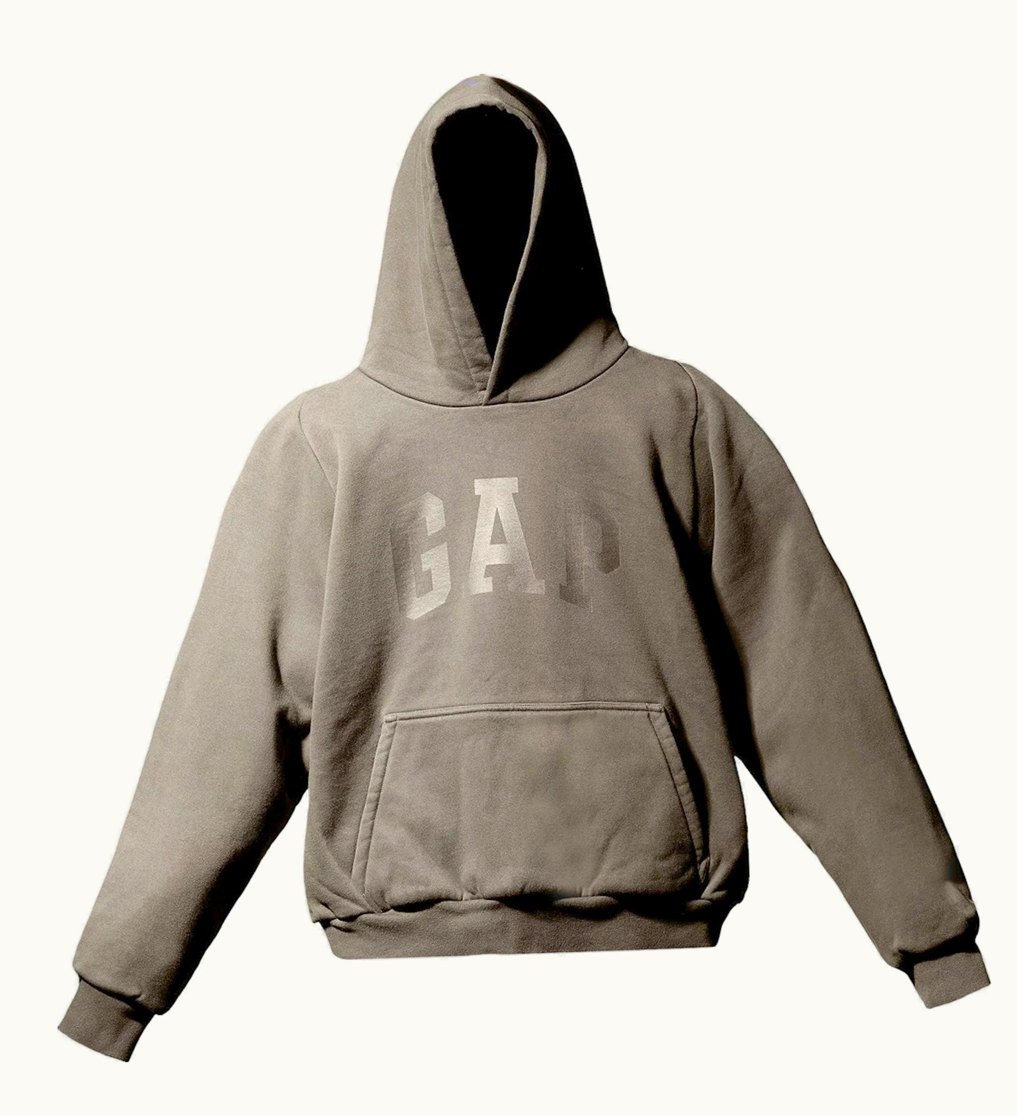 Yeezy Yeezy Gap Engineered By Balenciaga Dove Shrunken Hoodie Beige