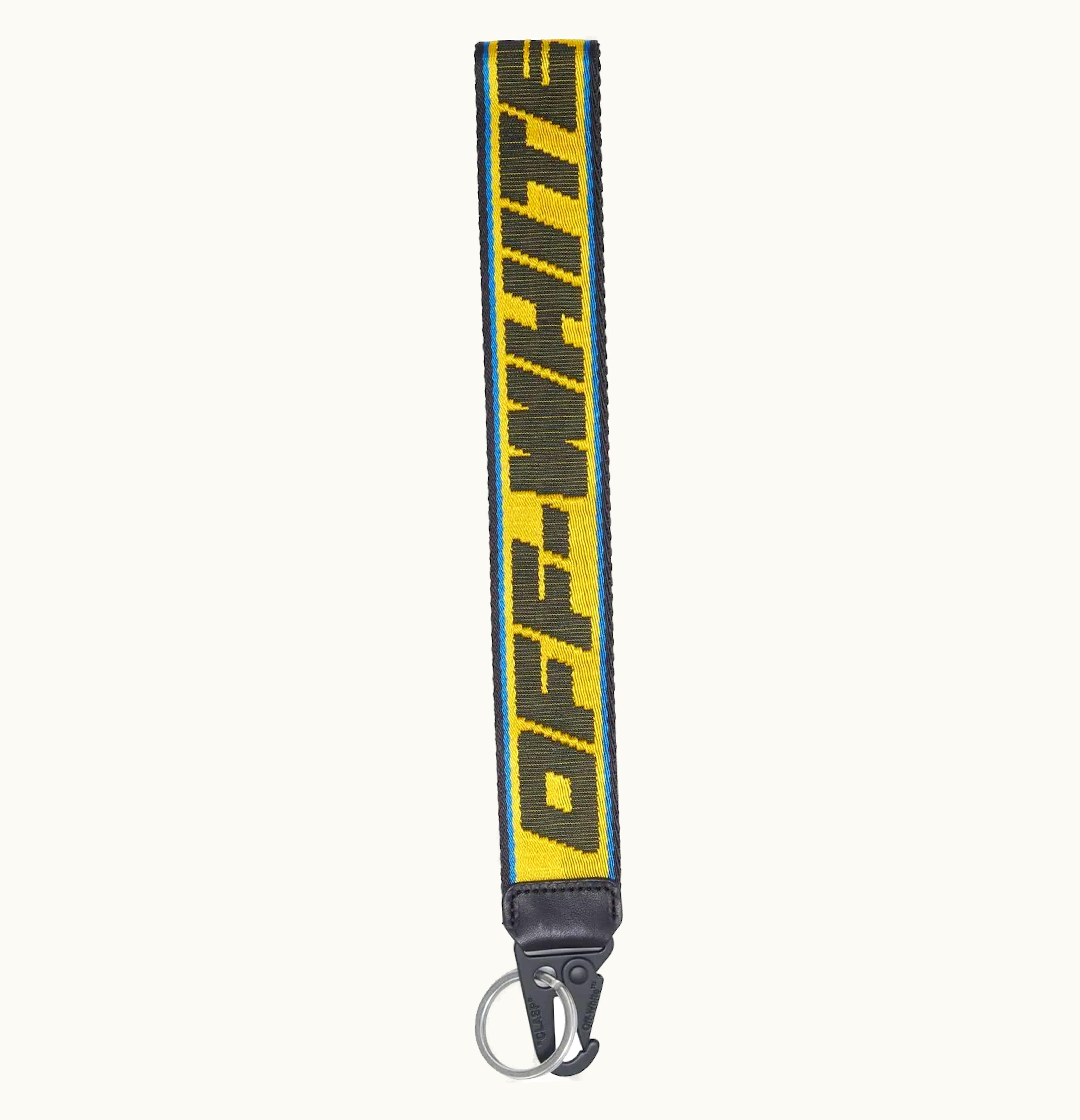 OFF-WHITE Off White Industrial Keychain SS22 Yellow Blue