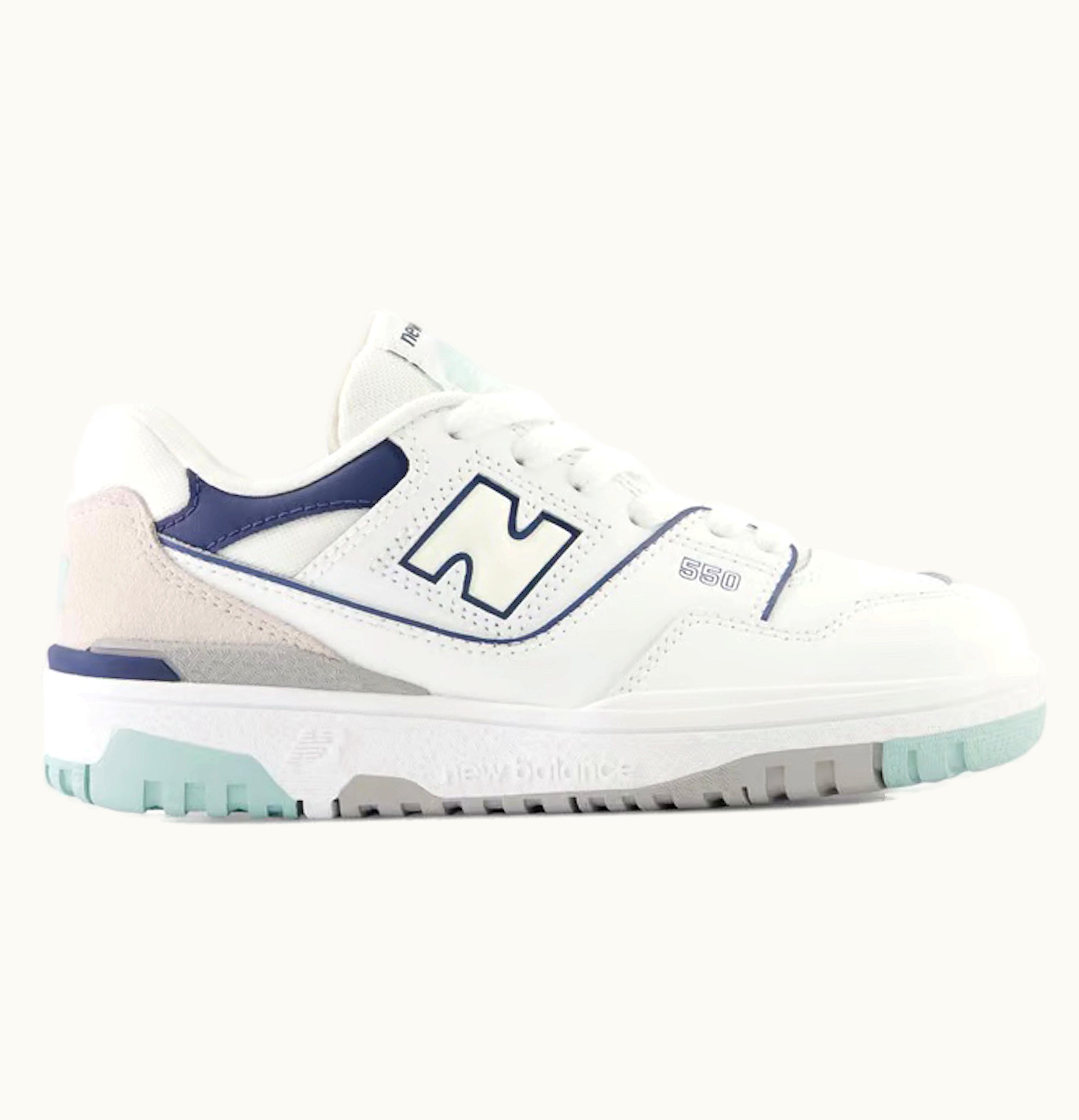 New Balance New Balance 550 White Winter Fog Navy Ps