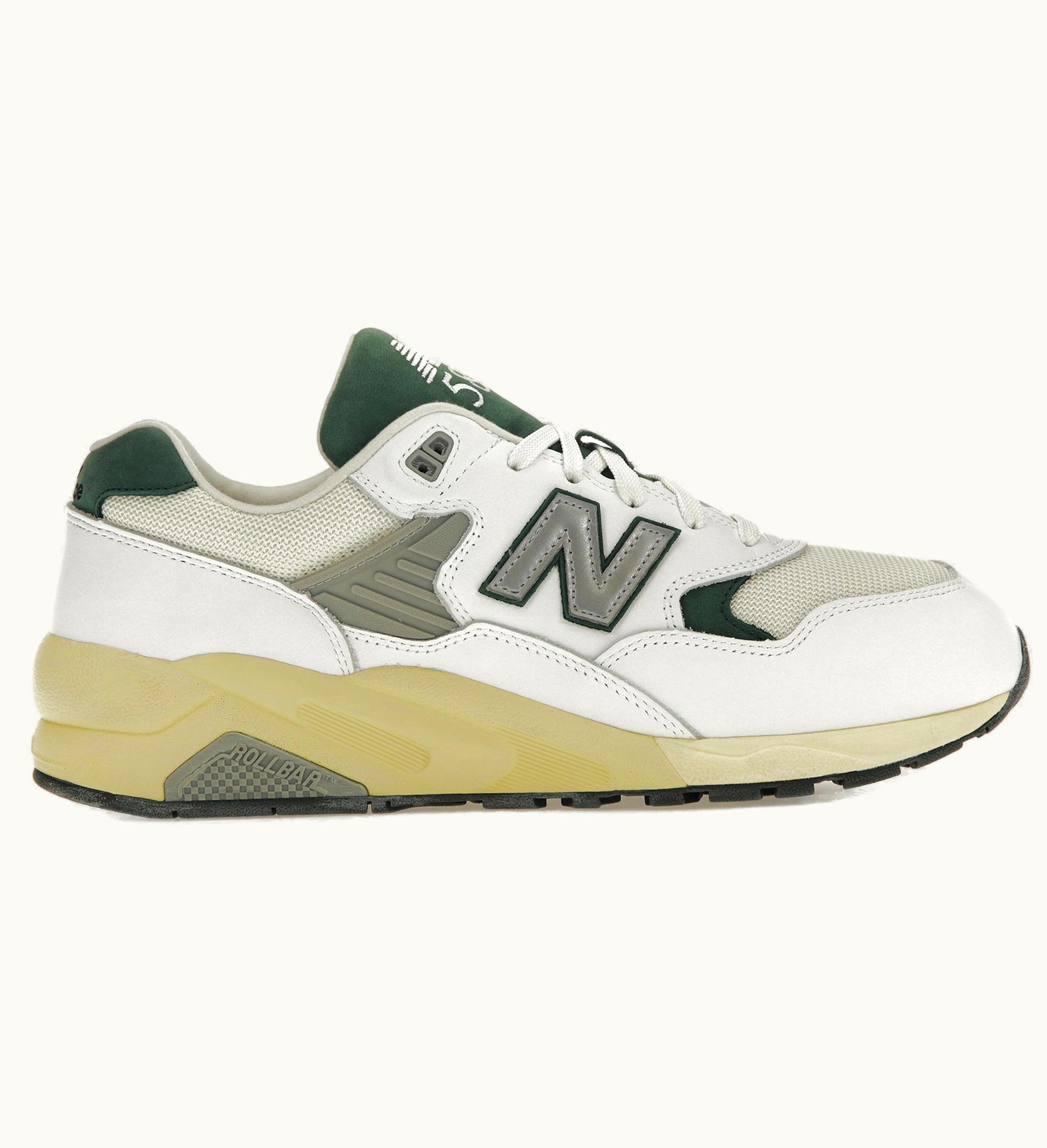 New Balance New Balance 580 White Nightwatch Green