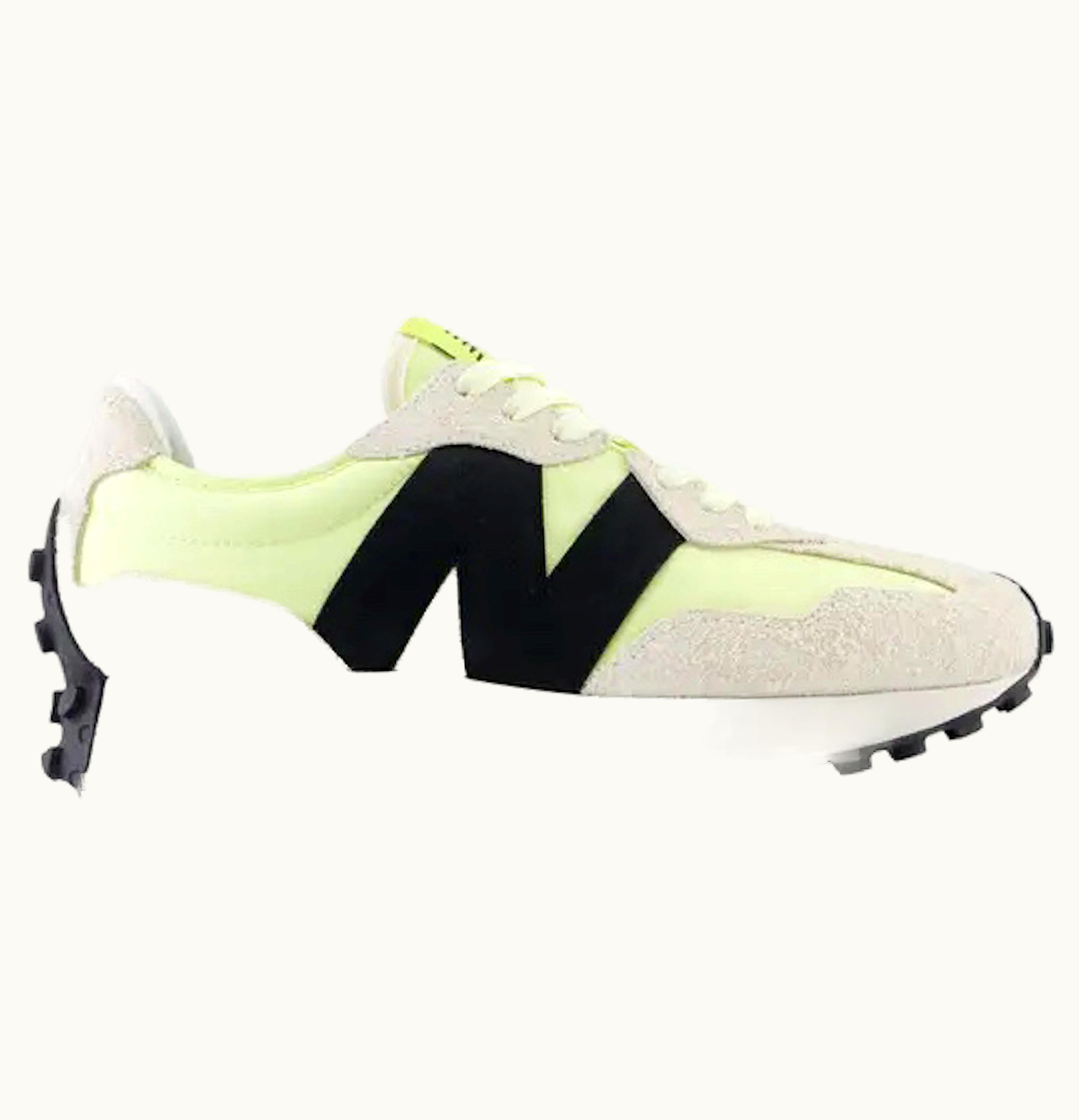 New Balance New Balance 327 White Black Grey Yellow Womens