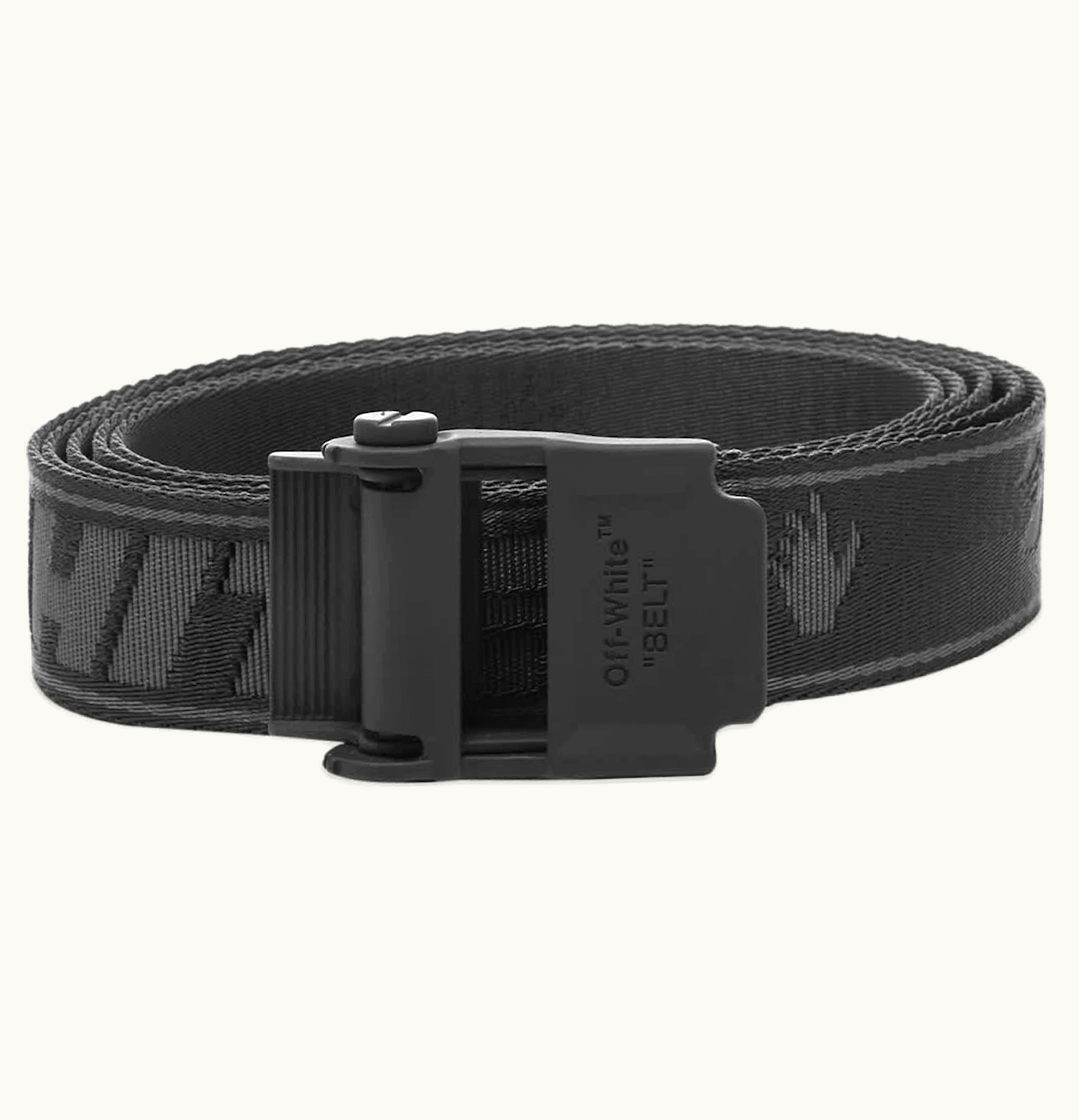 OFF-WHITE OFF WHITE Hybrid Industrial Belt Black Grey