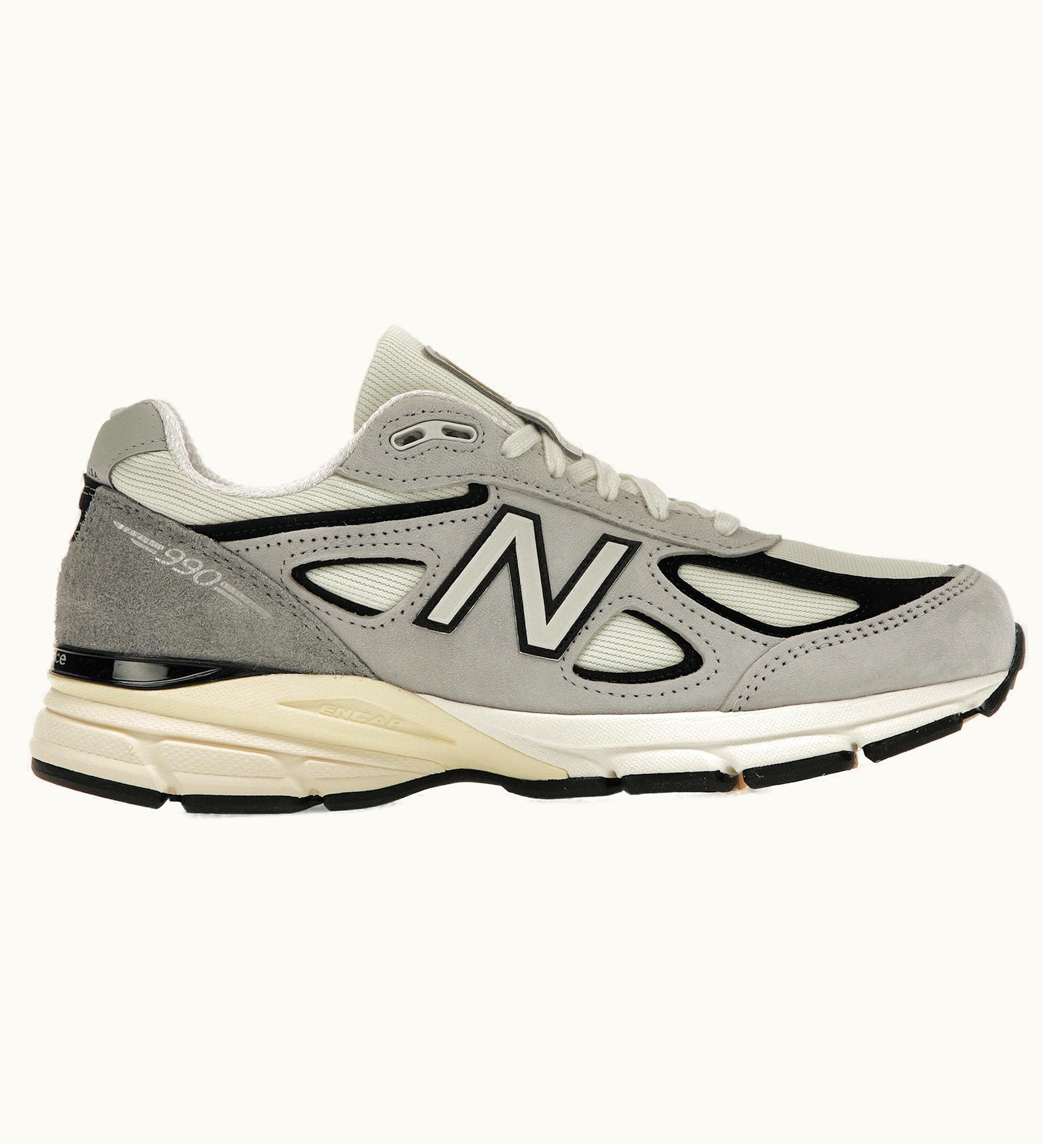 New Balance New Balance 990v4 Miusa Teddy Santis Grey Black Cream