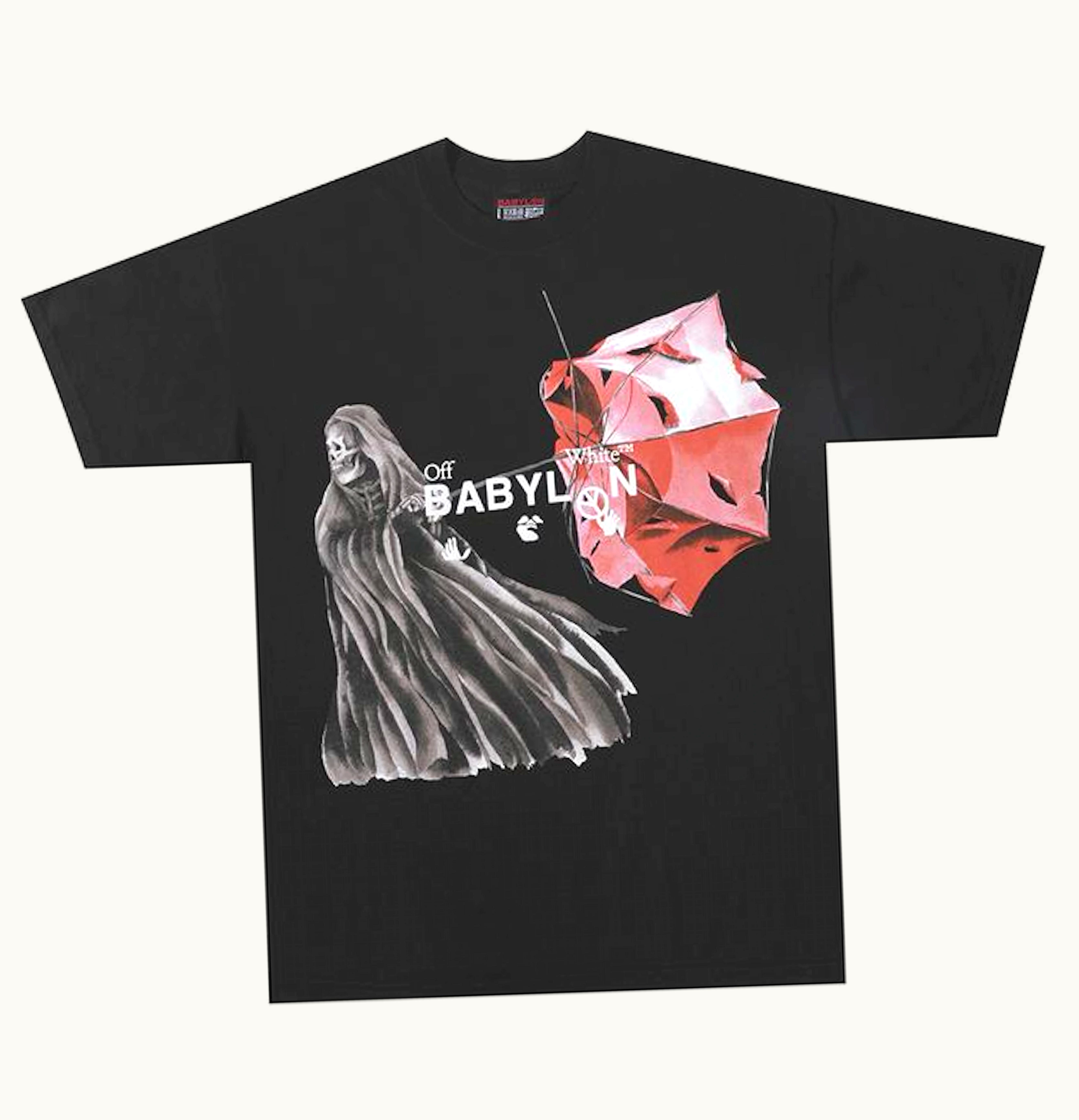 OFF-WHITE OFF WHITE x Babylon Reaper T Shirt Black