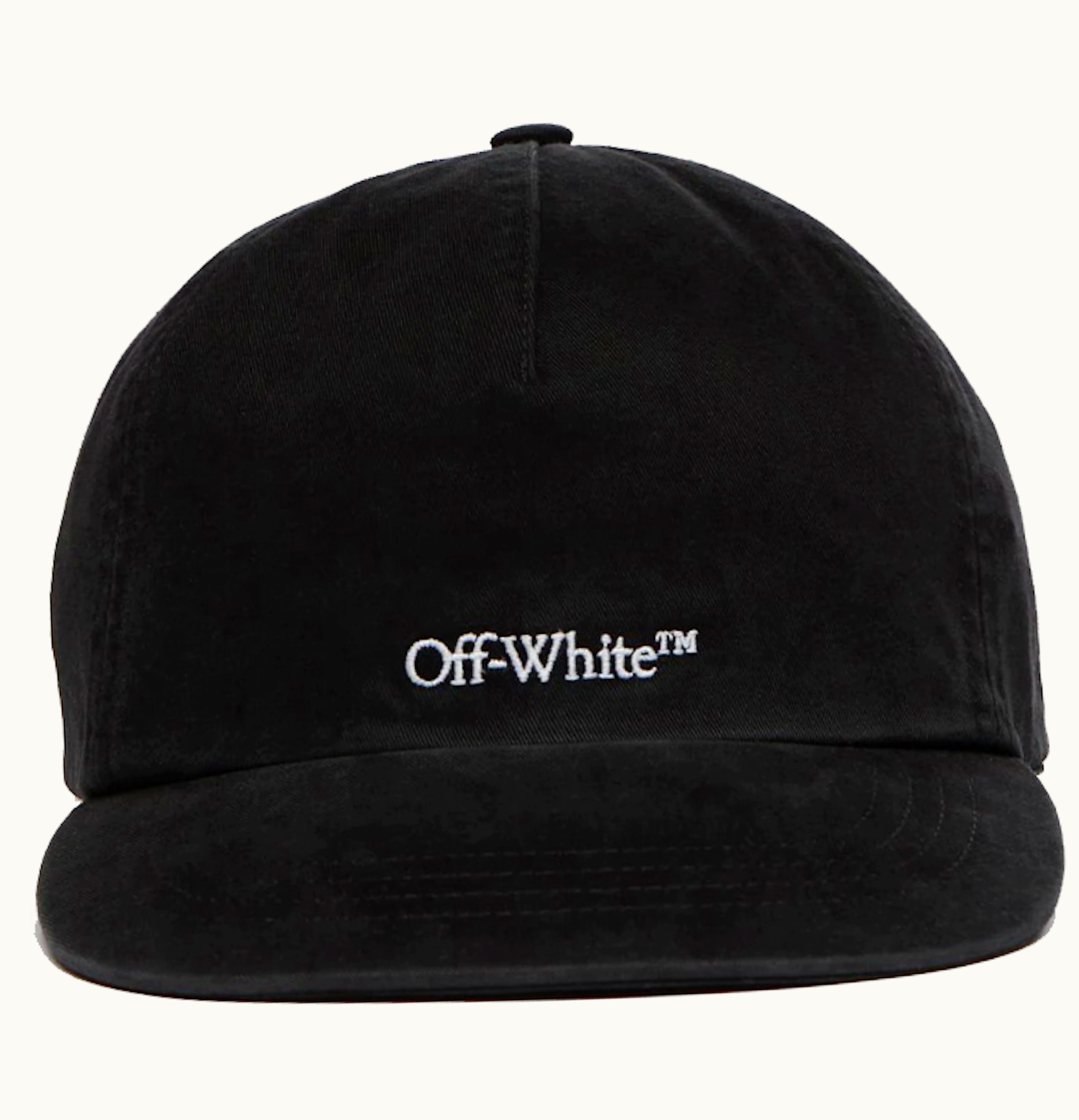 OFF-WHITE Off White Bookish Baseball Cap Black