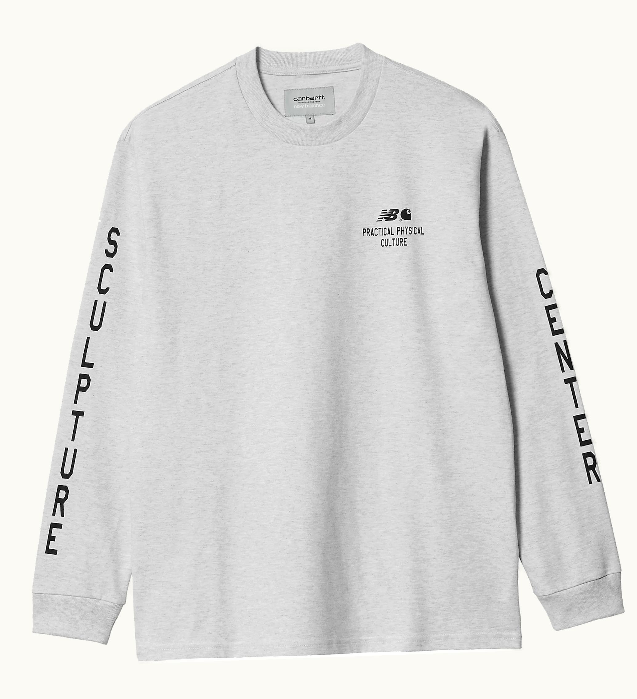 New Balance X Carhartt WIP Long Sleeve Tee Sea Salt Heather