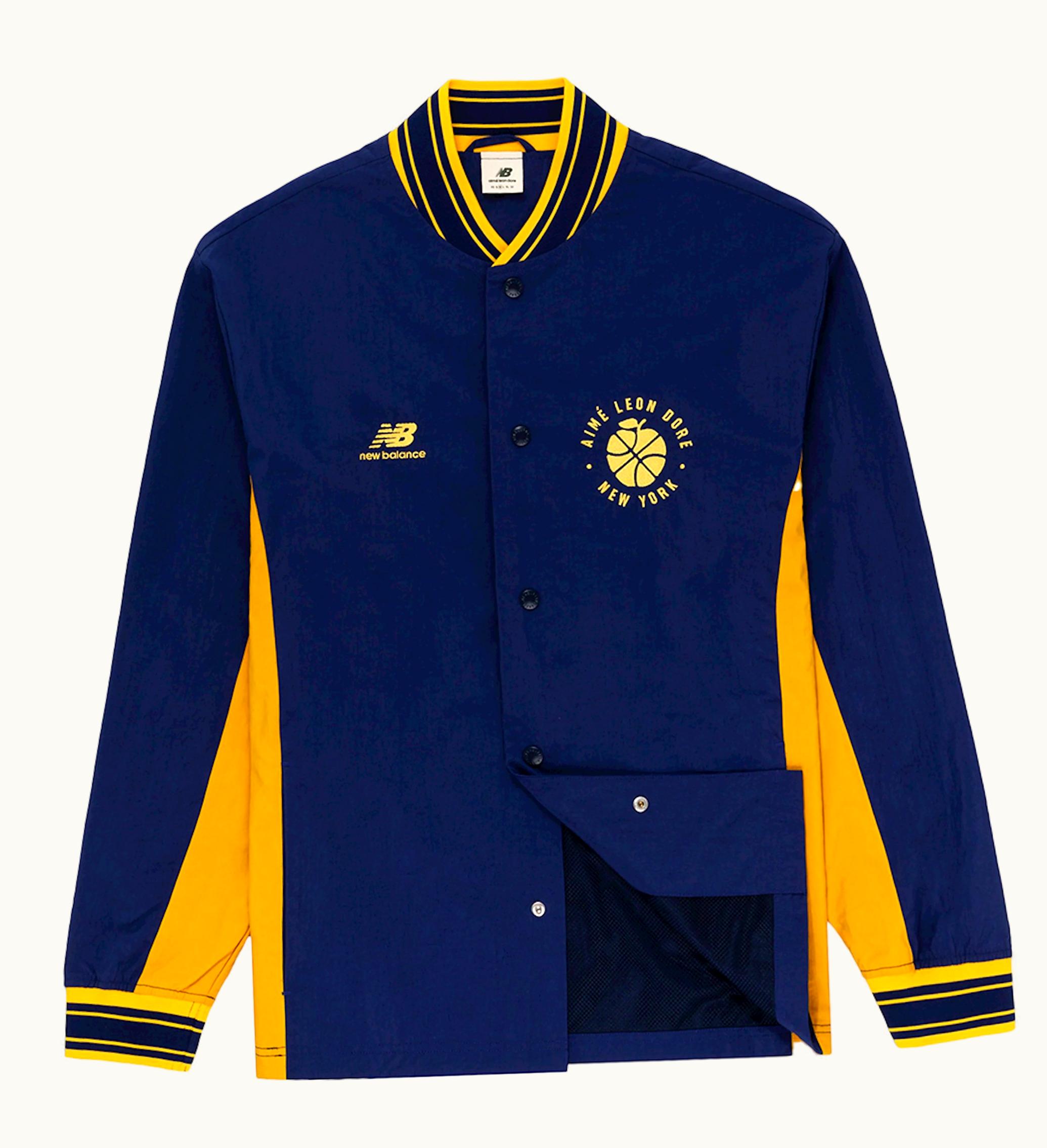 Aime Leon Dore Aime Leon Dore X New Balance Sonny NY Warm Up Jacket Navy