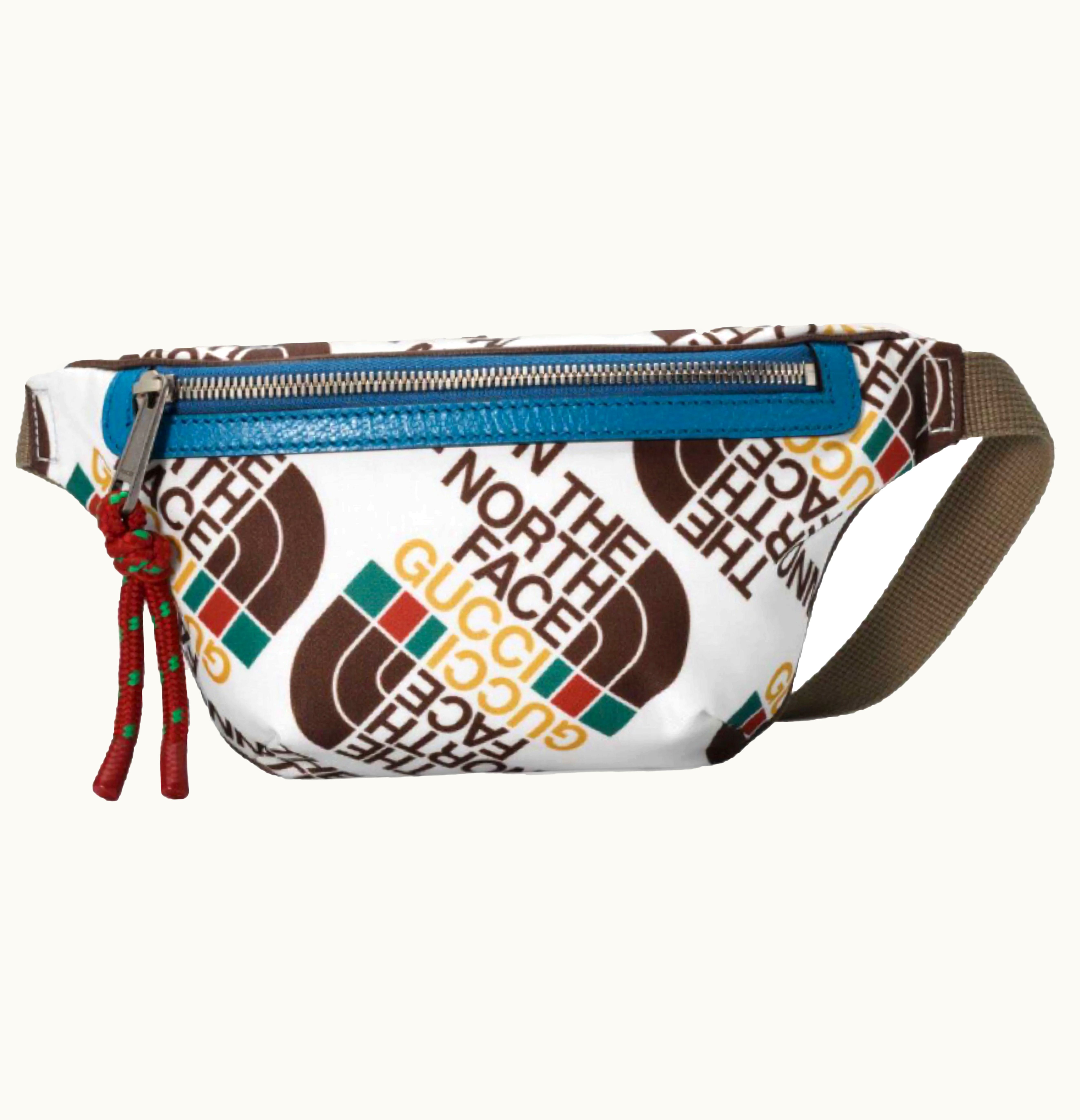 Gucci Gucci x TNF Belt Bag Brown White