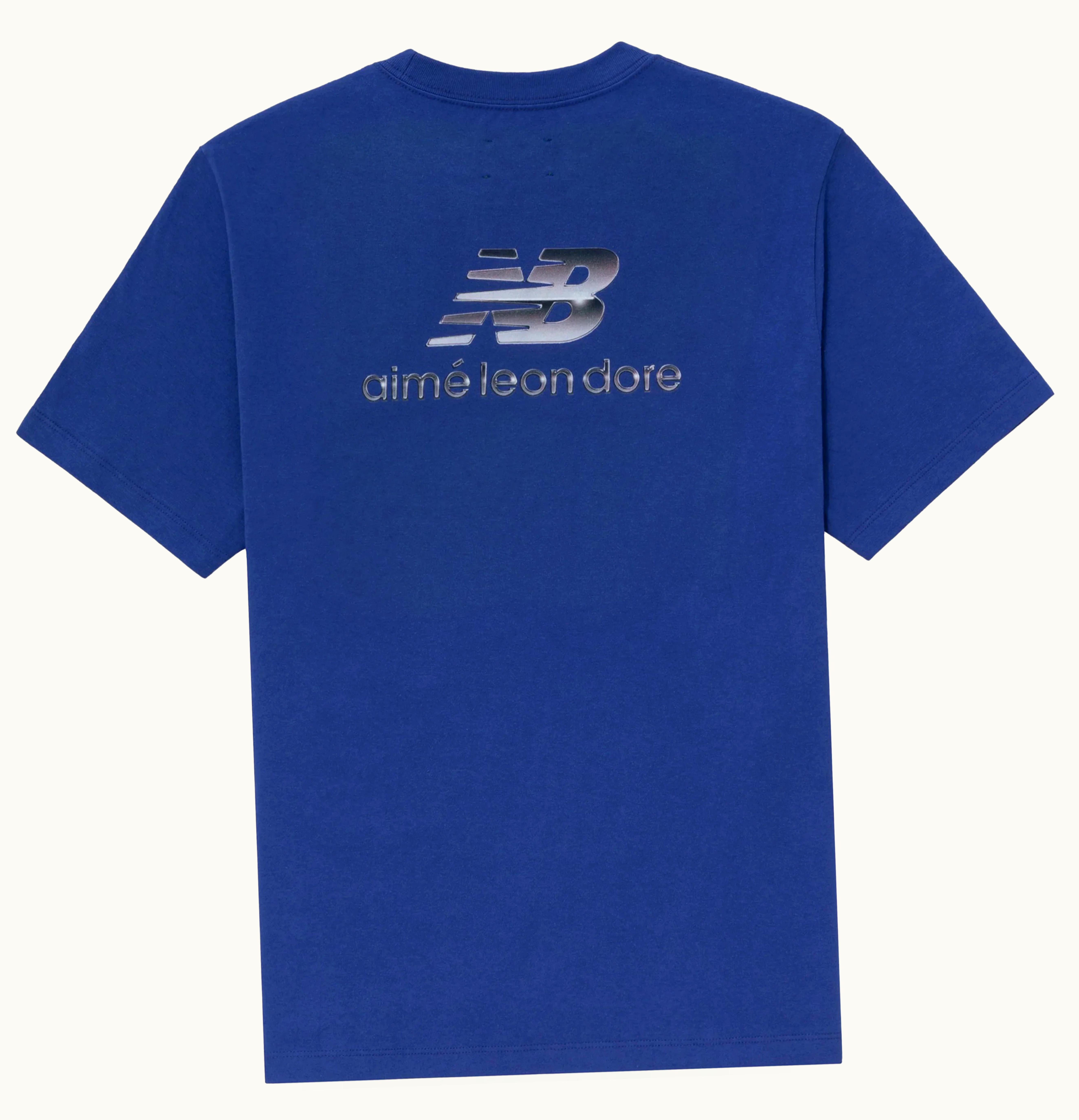 Aime Leon Dore Aime Leon Dore X New Balance Logo Tee Blue