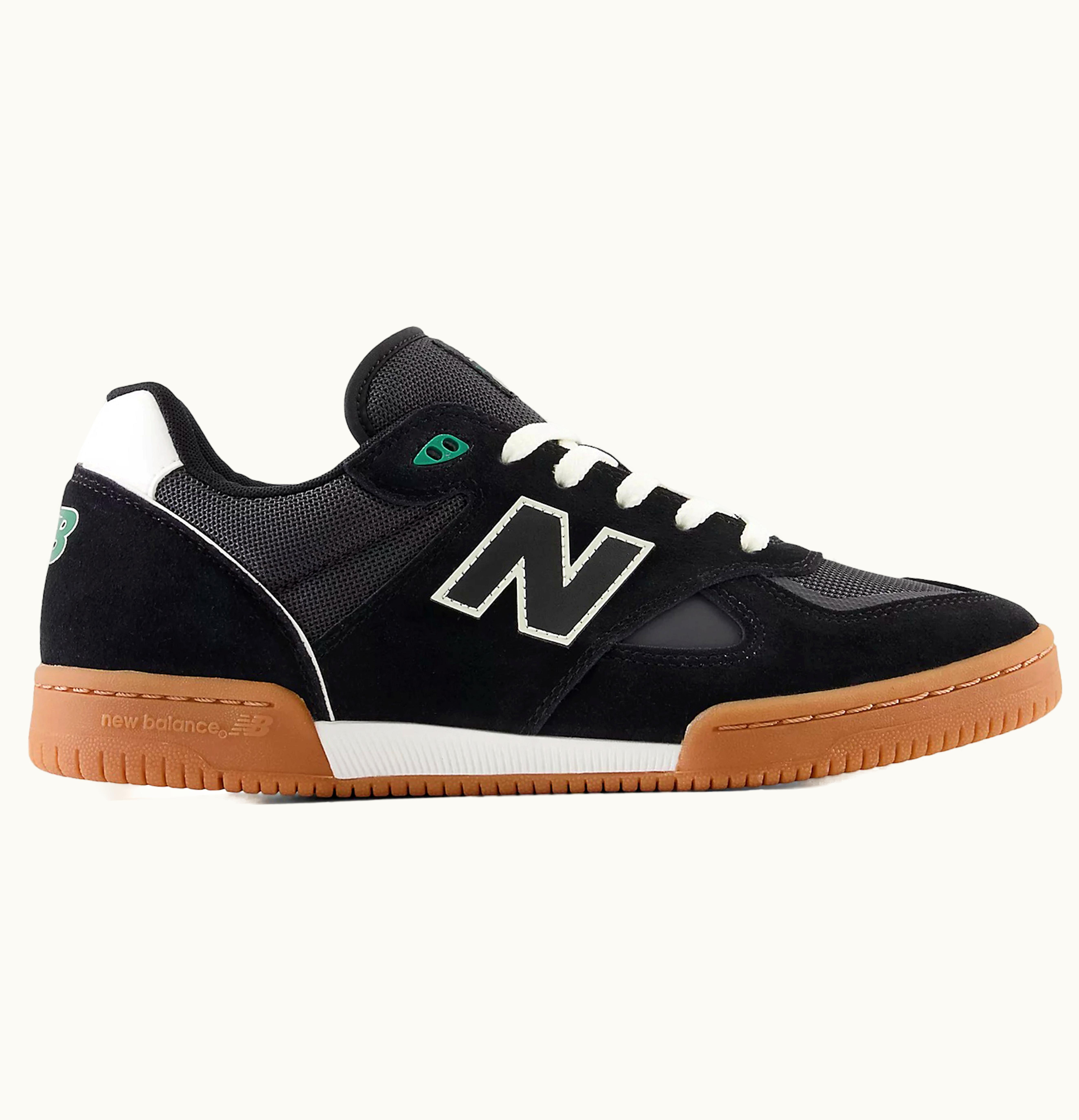 New Balance Numeric 600 Tom Knox Black White Gum