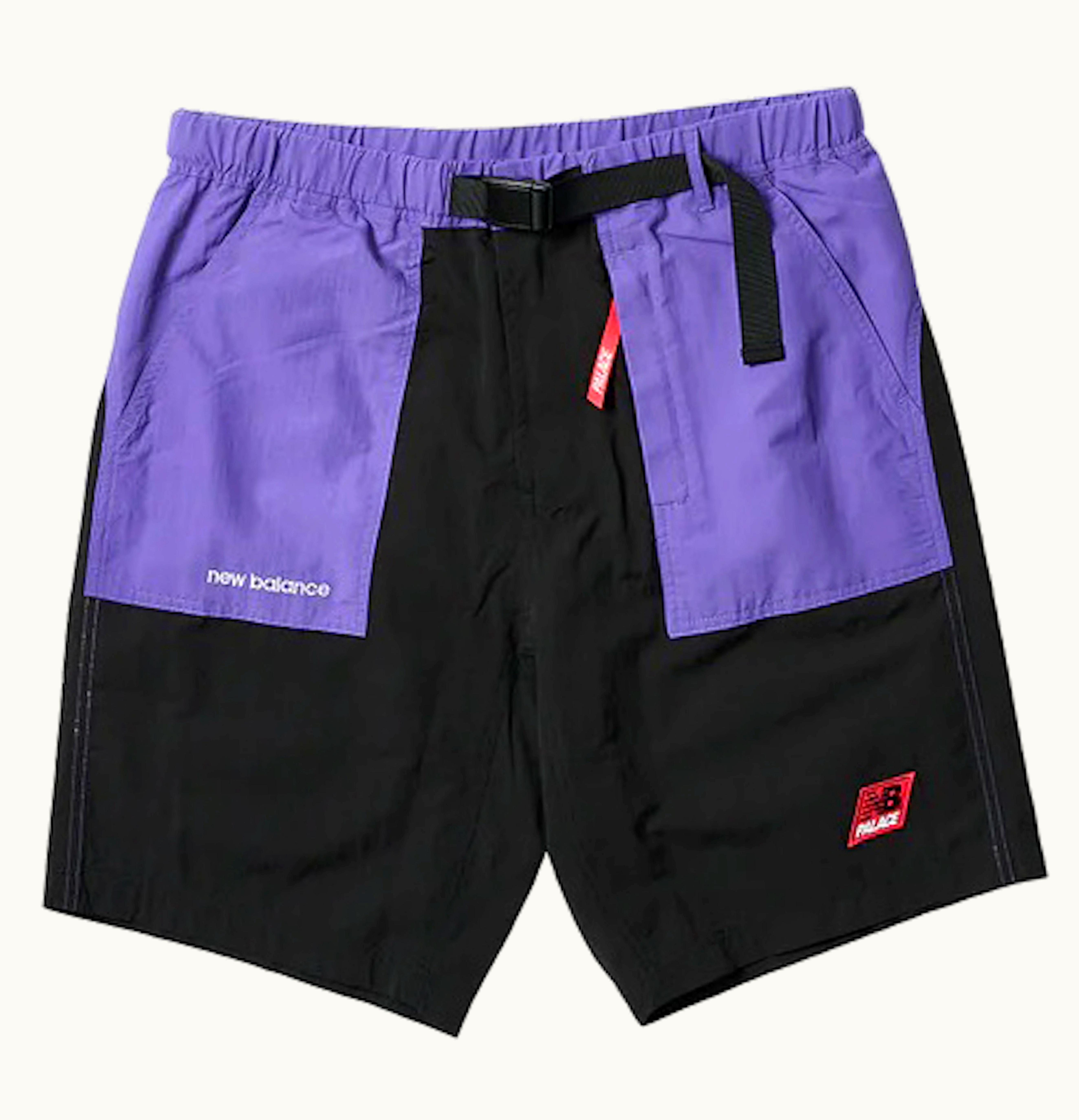 Palace Palace X New Balance Nylon Trail Short Black Purple