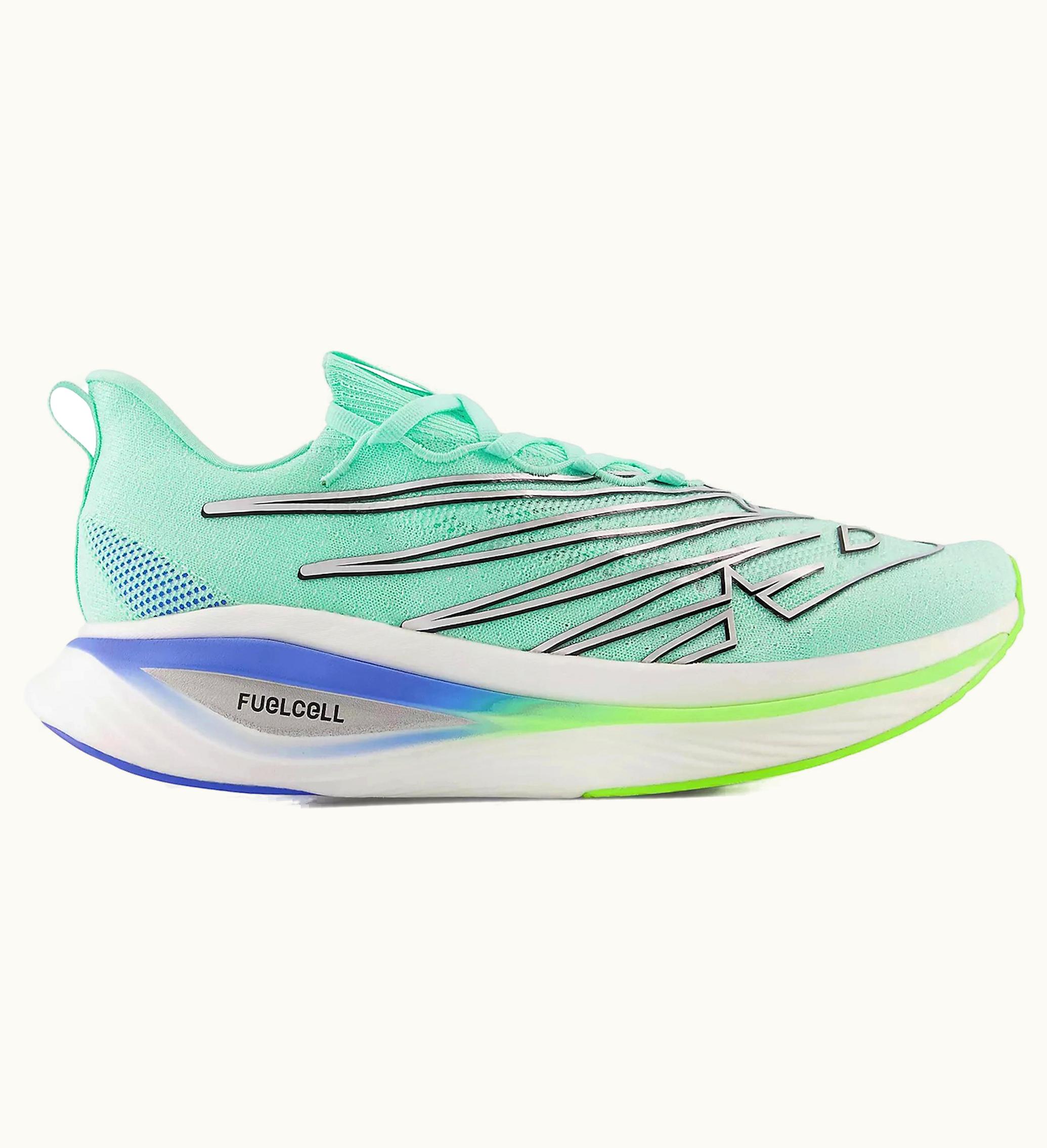 New Balance Fuelcell Sc Elite V3 Bright Mint Pixel Green