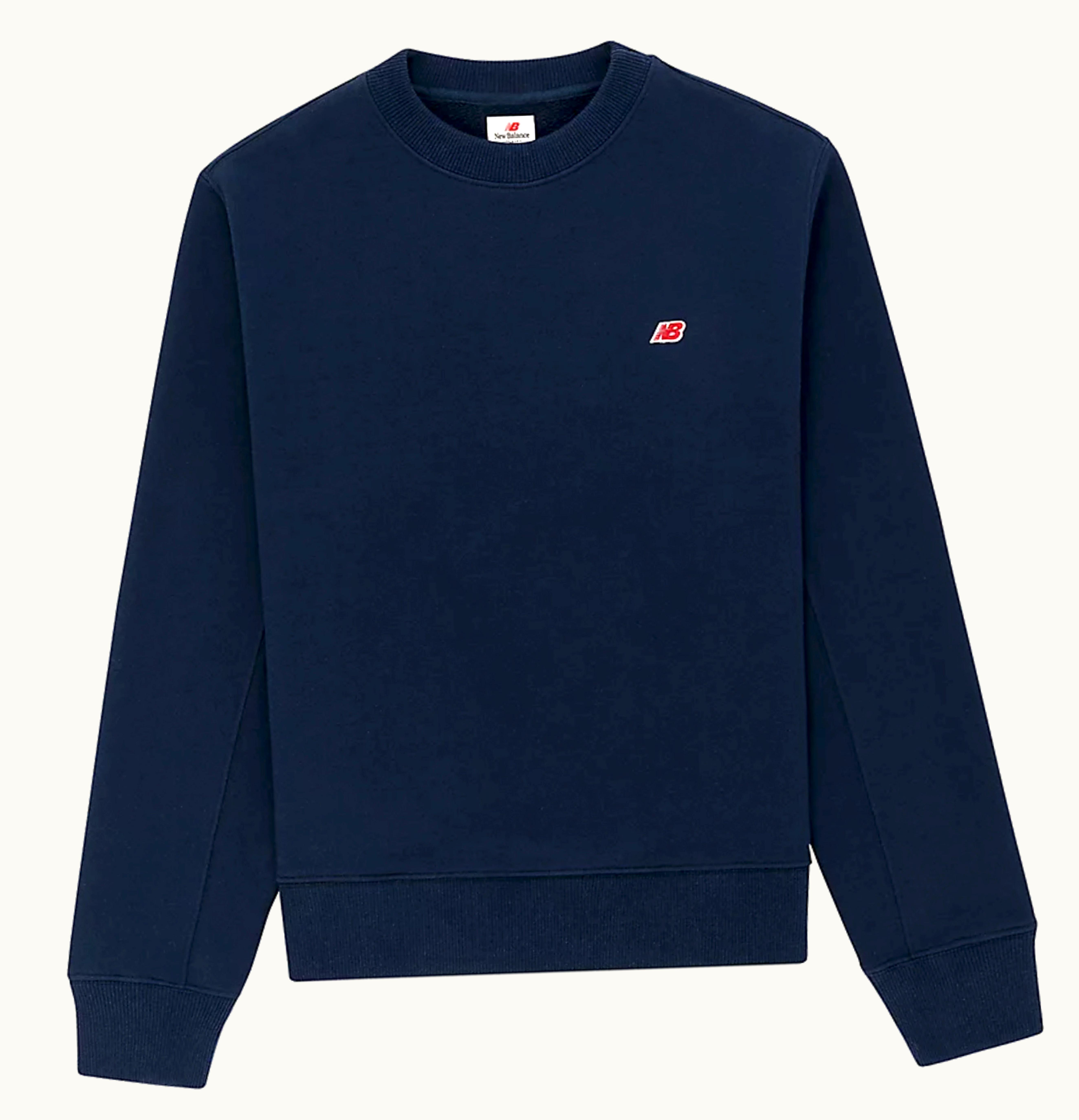 New Balance Made In Usa Core Crewneck Sweatshirt Natural Indigo