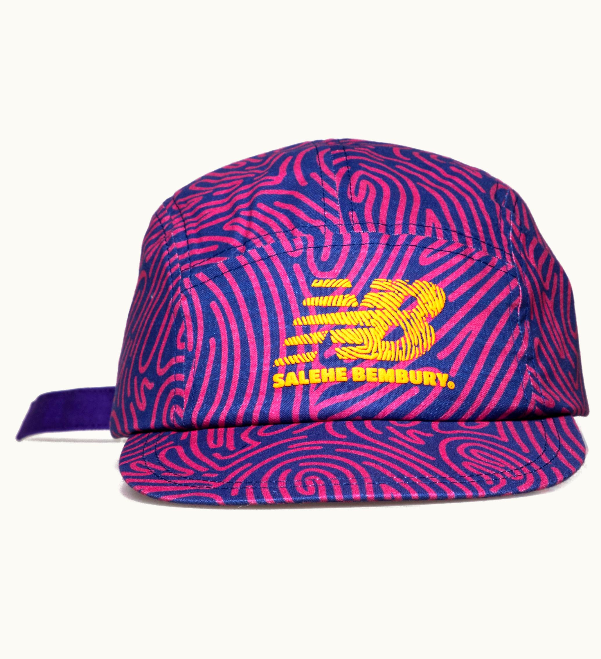 New Balance X Salahe Squiggle Cap Peace Berry Plum