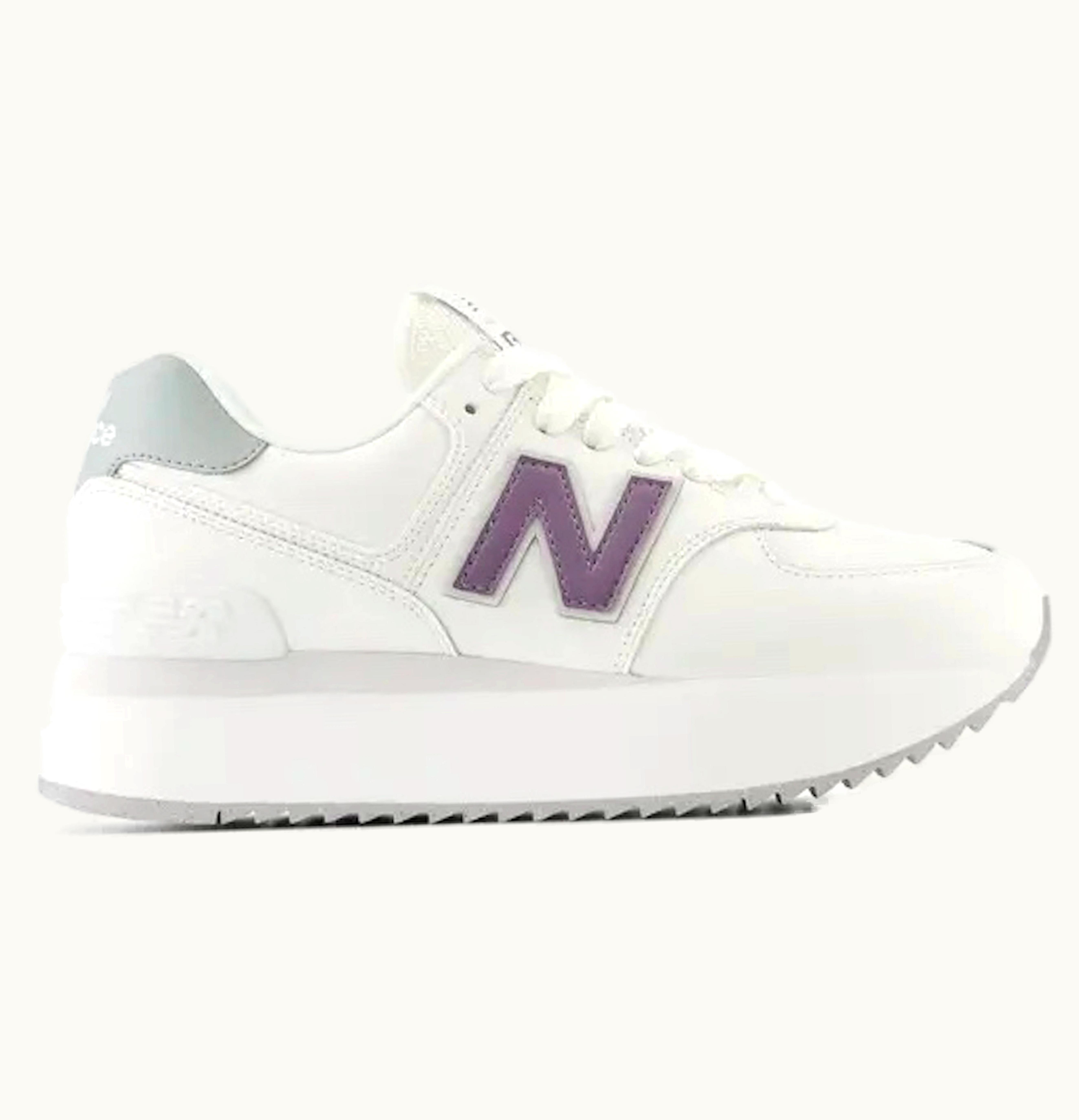 New Balance 574 White Nori Pink Womens