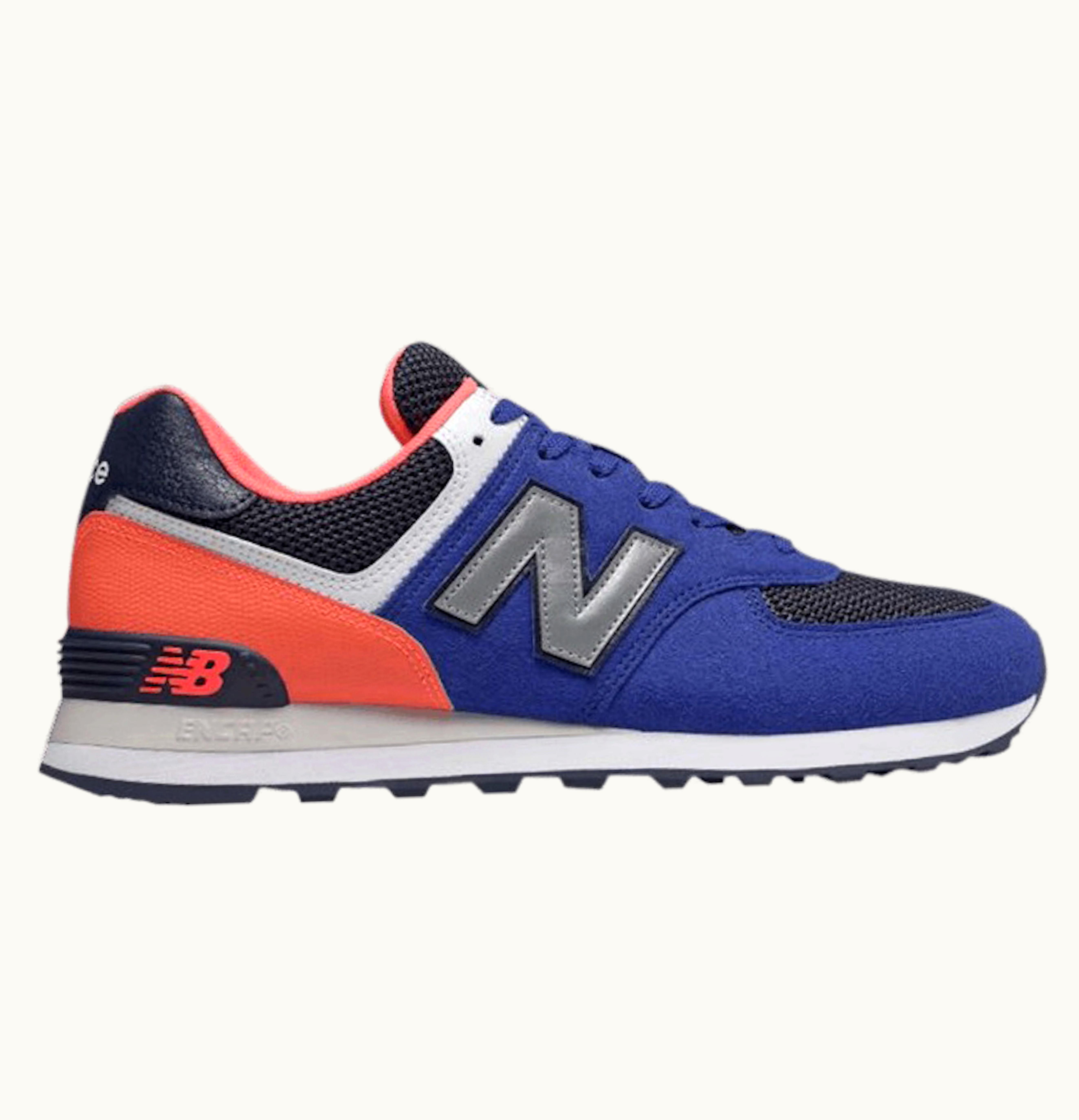 New Balance 574 Pebbled Sport Team Royal Team Force