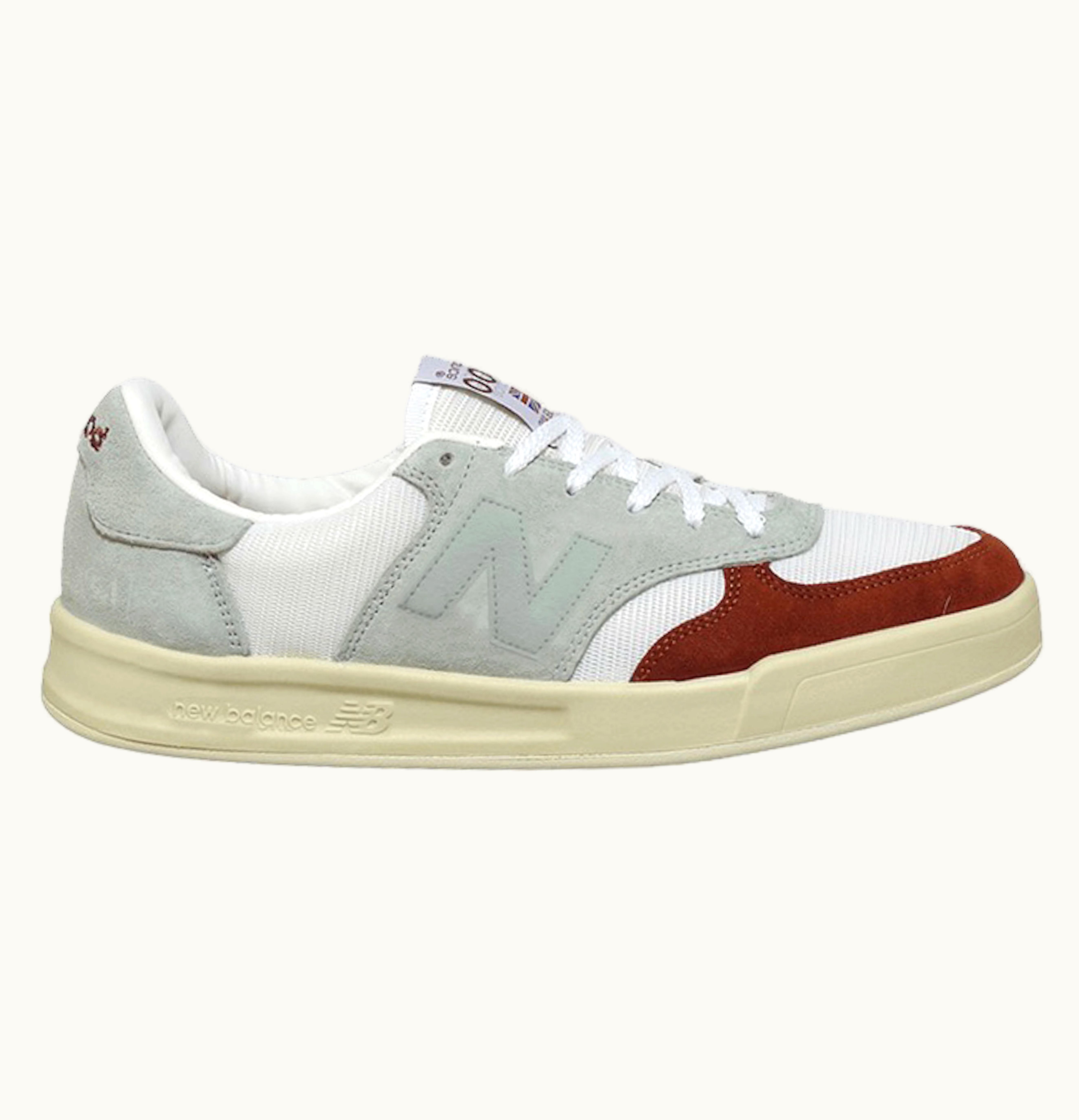 New Balance New Balance 300 Sns Made In England White Burgundy